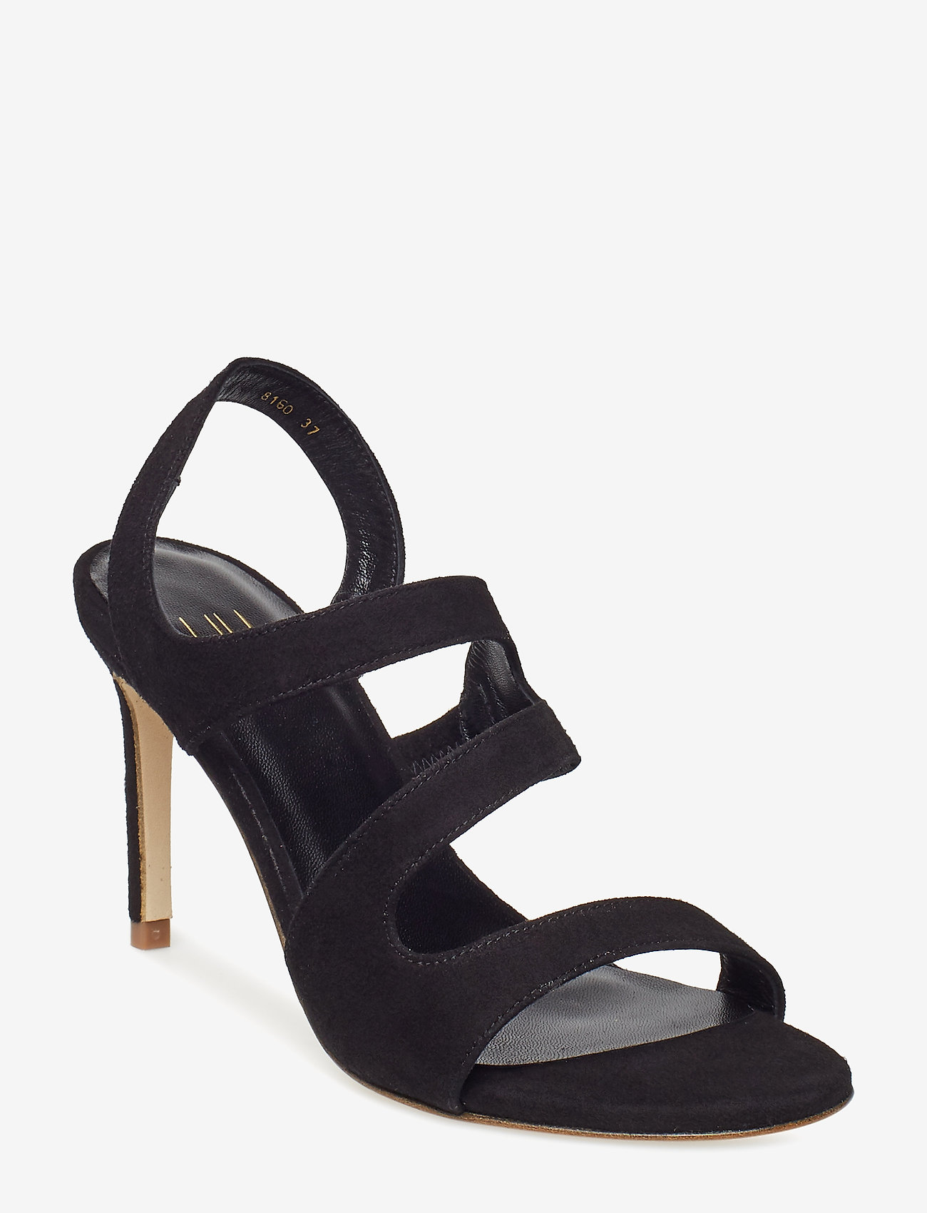 SANDALS 8160 - BLACK SUEDE 50