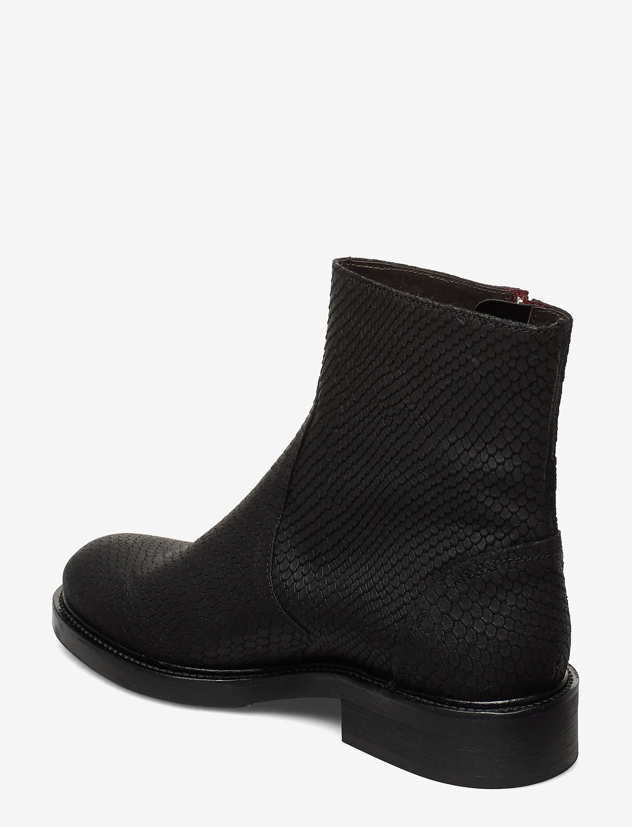 Billi Bi - Boots 83450 - black snake/red zip 30 - 2
