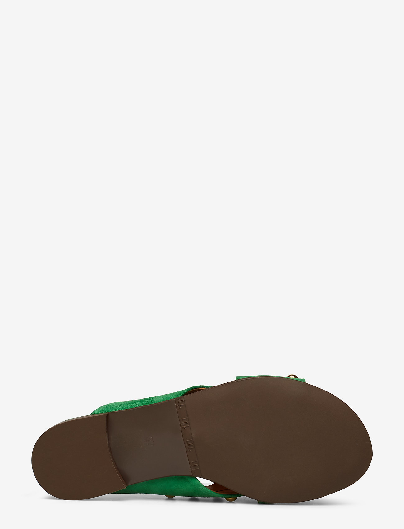 Billi Bi - Slipper 8628 - green amazon suede/gold 542 - 4
