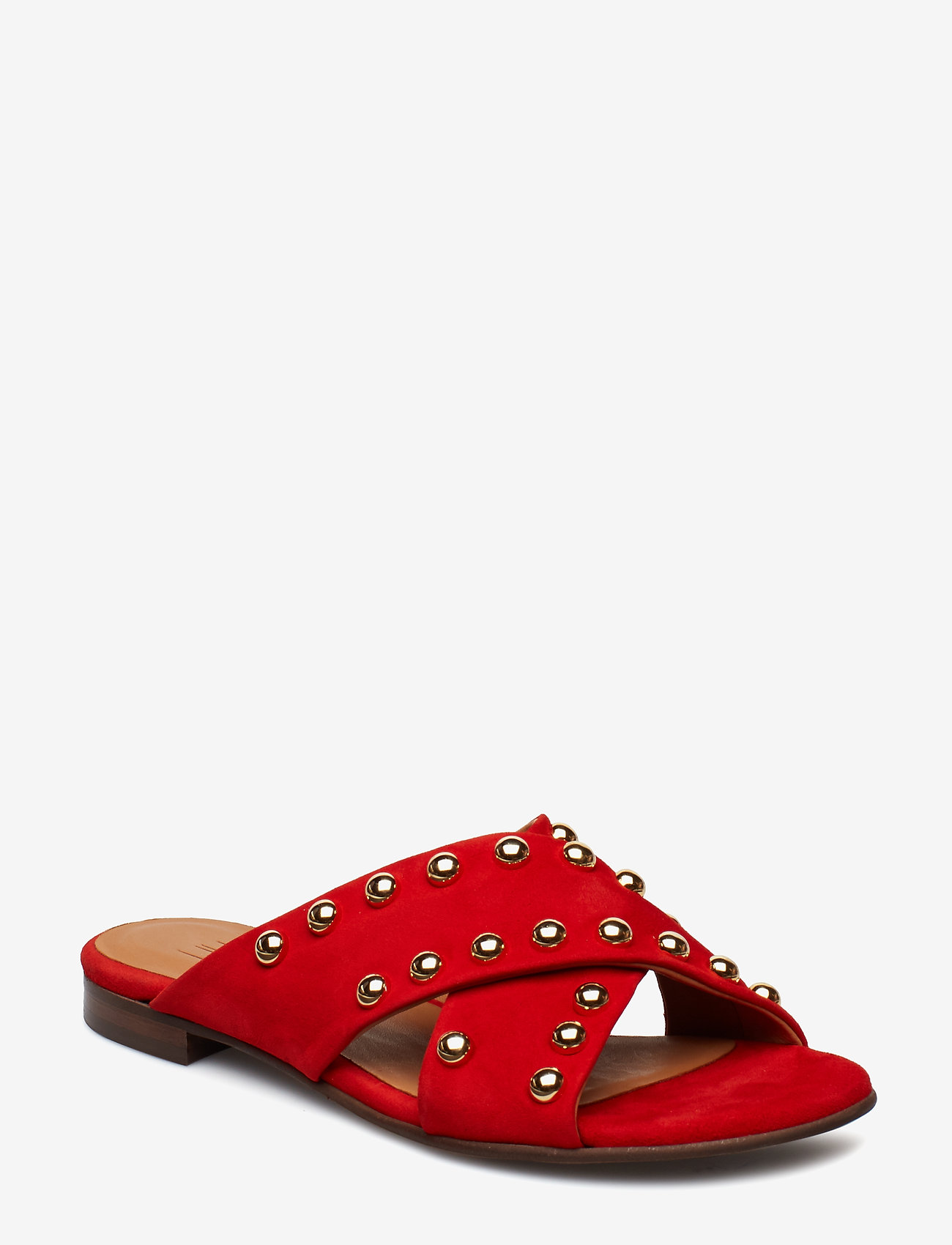 Slipper 8628 - SUMMER RED 1577/GOLD 773