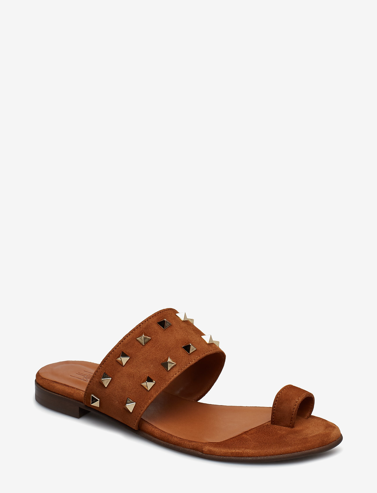Billi Bi - Sandals 8702 - cognac suede/gold 562 - 0