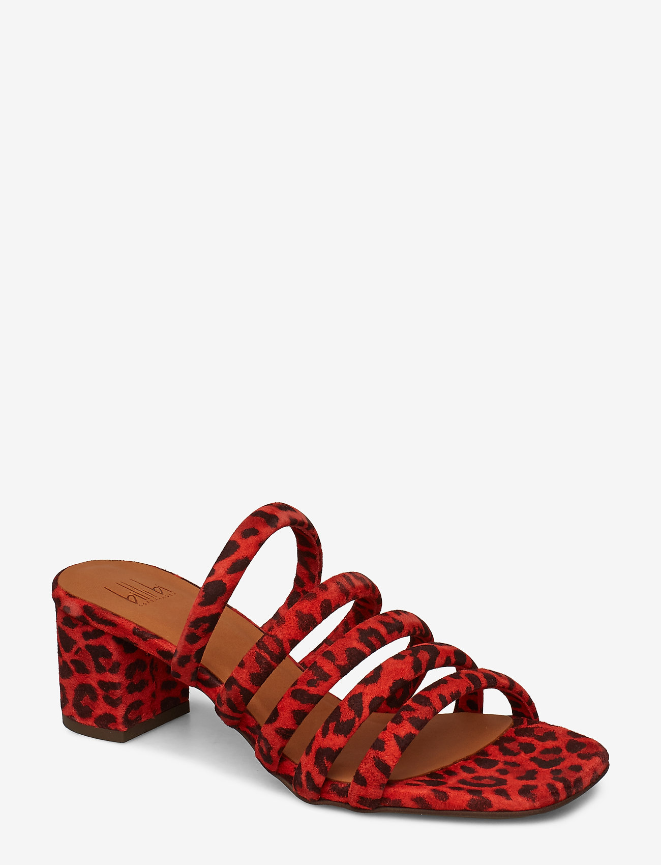 Billi Bi - SANDALS 8723 - red lips suede 599 - 0