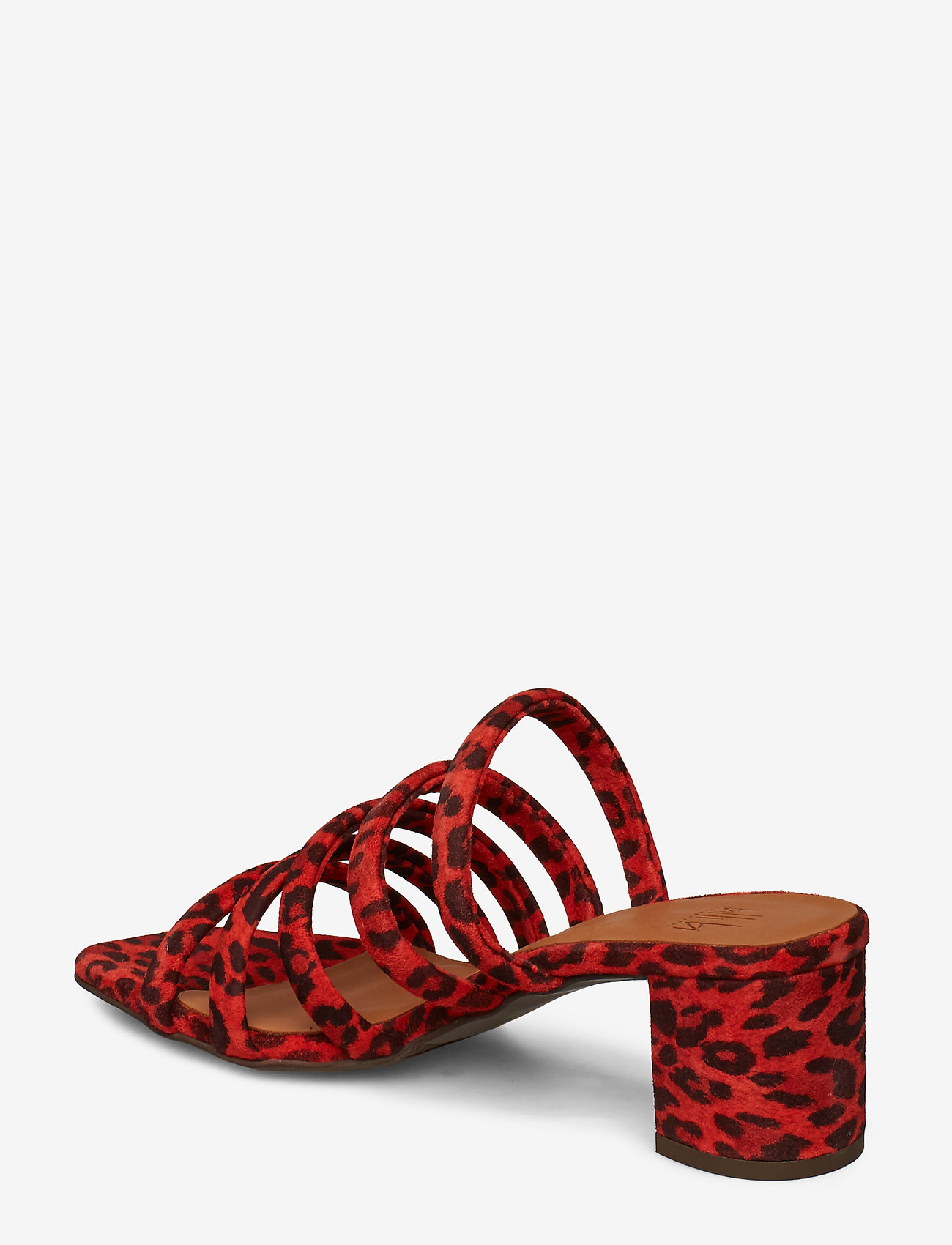 Billi Bi - SANDALS 8723 - red lips suede 599 - 2