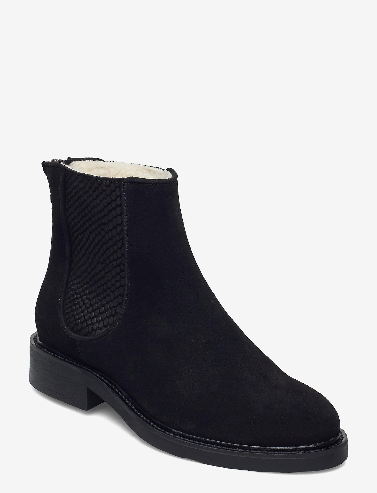 Billi Bi - Boots 93451 - black suede/red zip 509 - 0