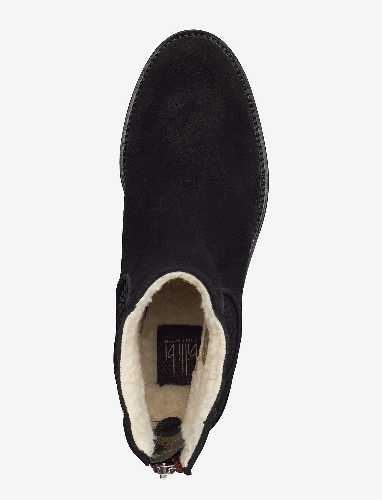 Billi Bi - Boots 93451 - black suede/red zip 509 - 3