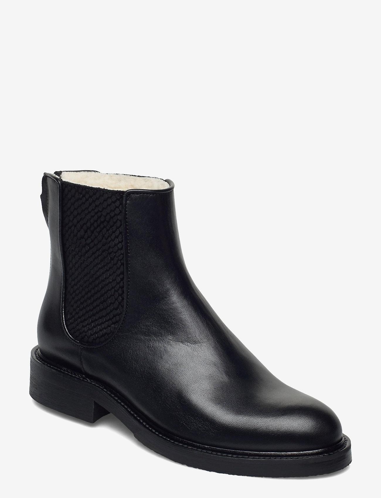 Boots 97934 - BLACK CALF 80