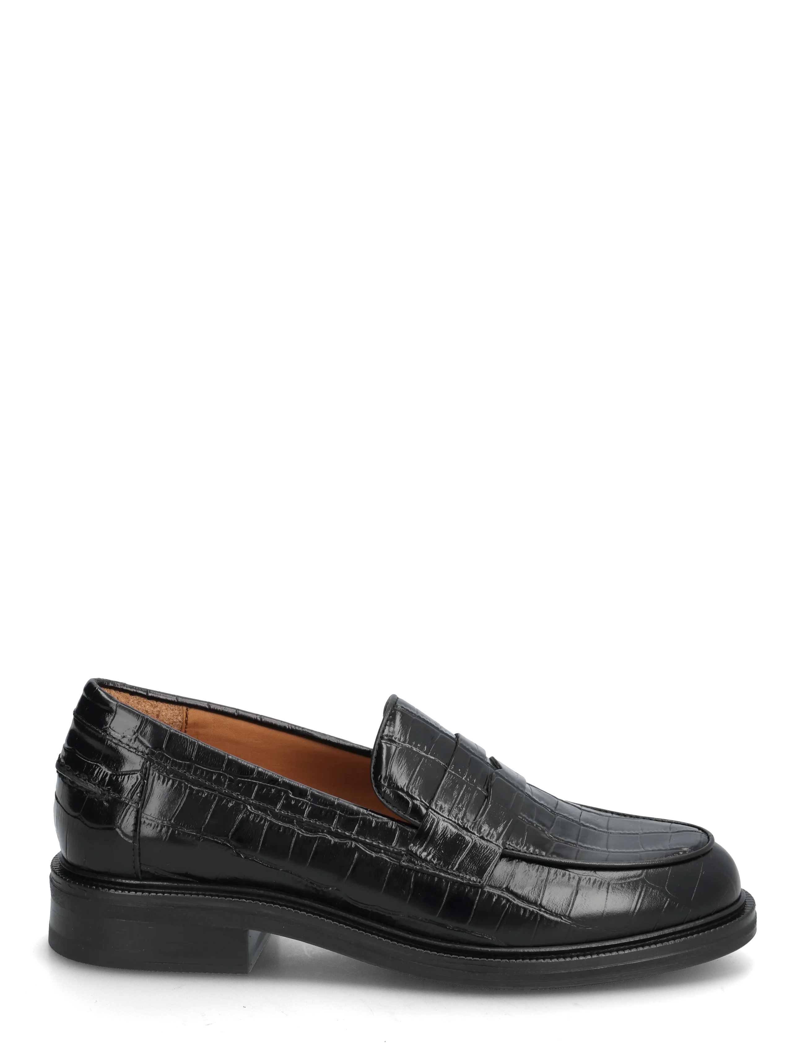 Billi Bi - Shoes - fashion trends - black monterrey croco - 1