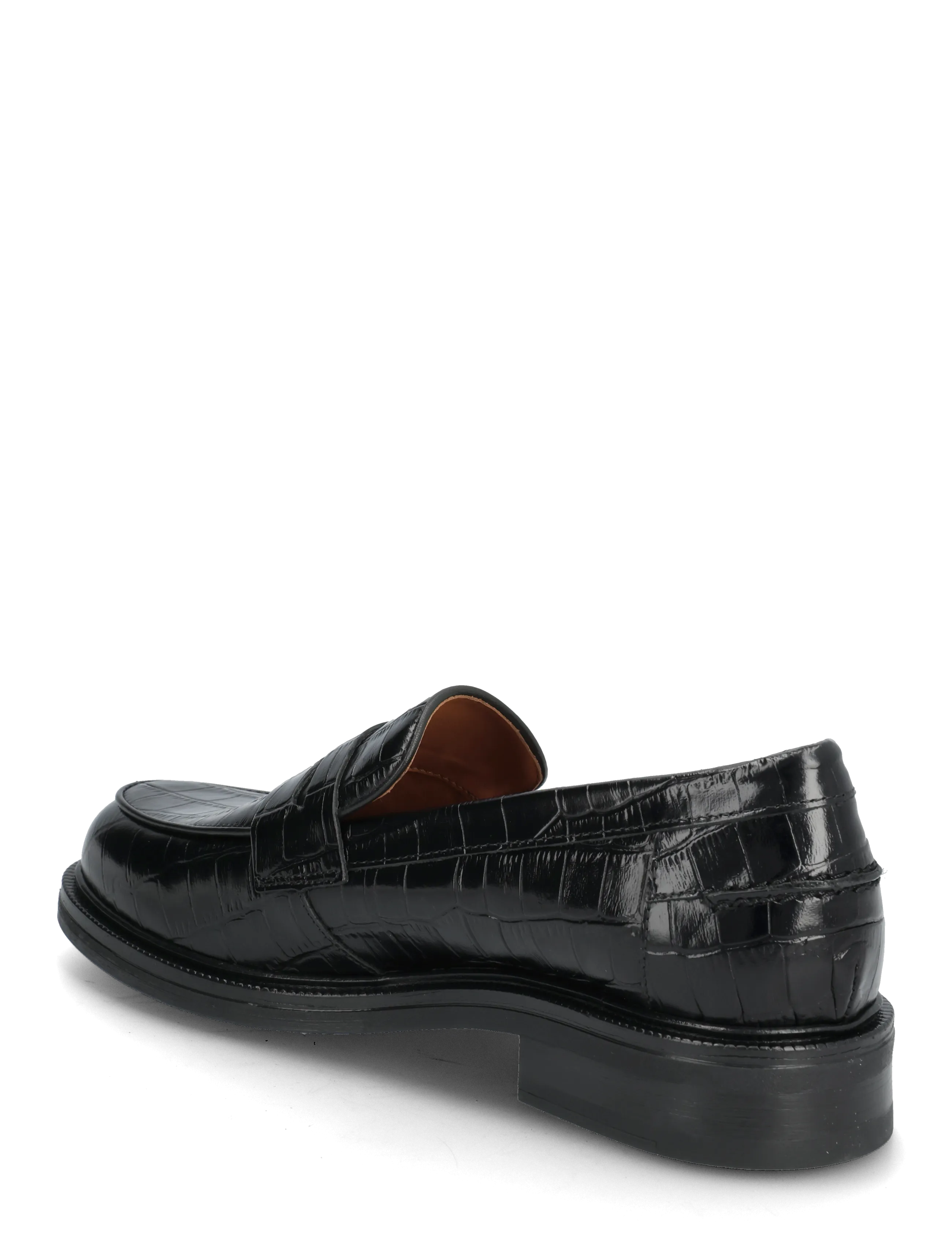 Billi Bi - Shoes - fashion trends - black monterrey croco - 2