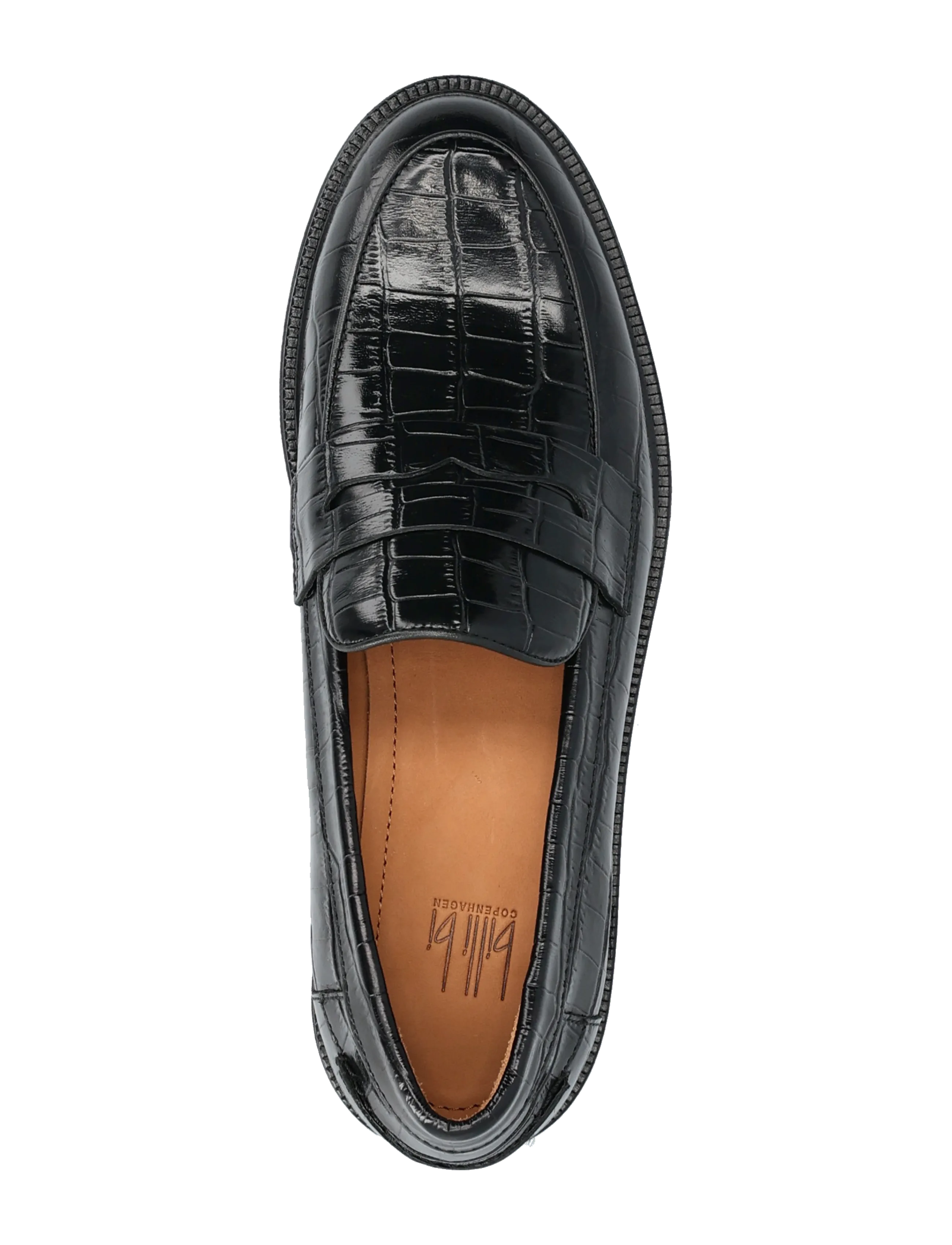 Billi Bi - Shoes - fashion trends - black monterrey croco - 3