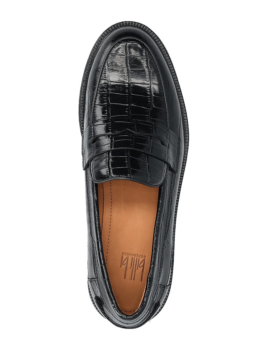 Billi Bi - Shoes - fashion trends - black monterrey croco - 3