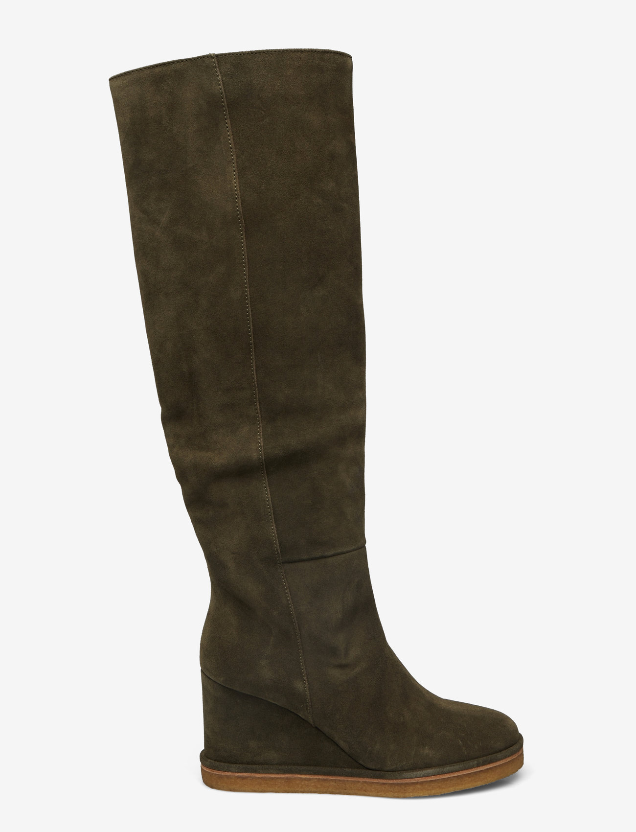 Billi Bi - Long Boots A1335 - army green  babysilk suede - 1