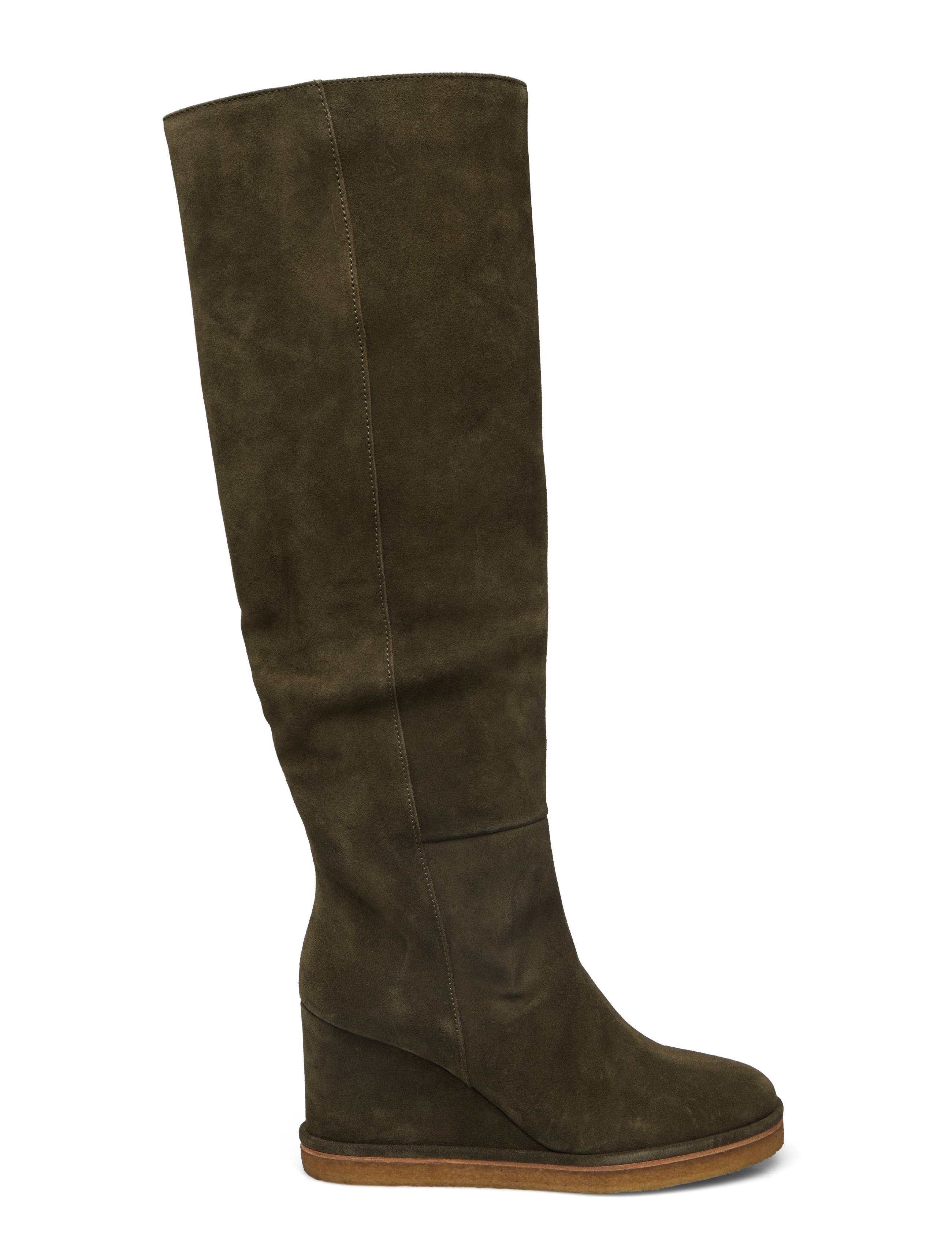 Billi Bi - Long Boots A1335 - army green  babysilk suede - 1