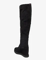 Billi Bi - Long Boots - pitkävartiset saappaat - black suede/black sole - 2