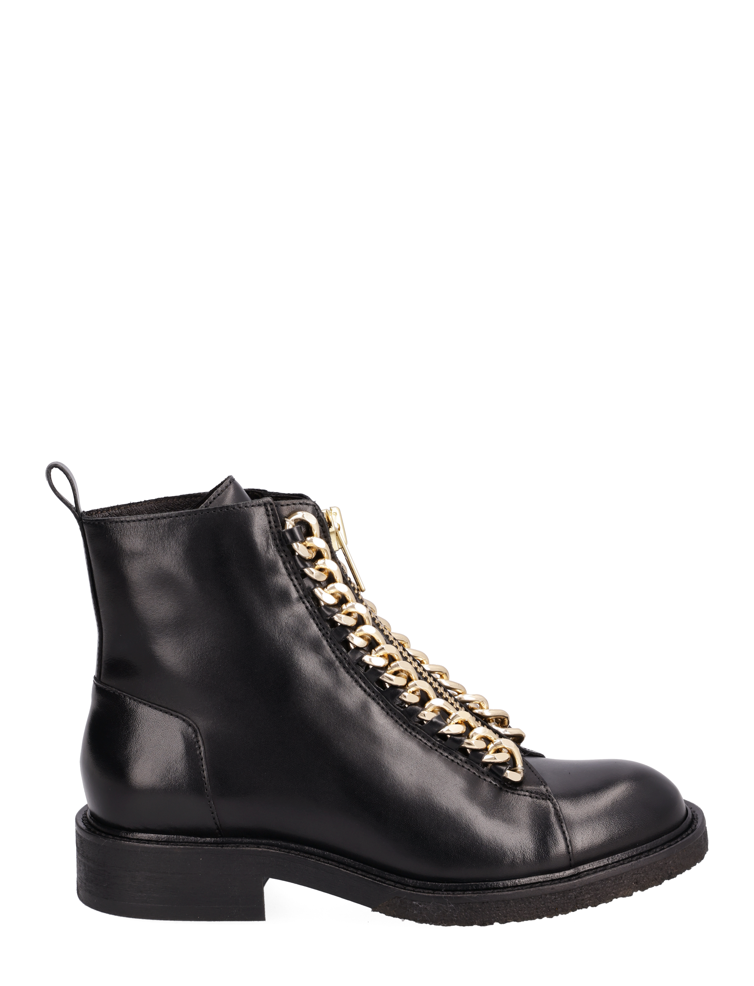Billi Bi - Boots - black calf/metal gold - 1
