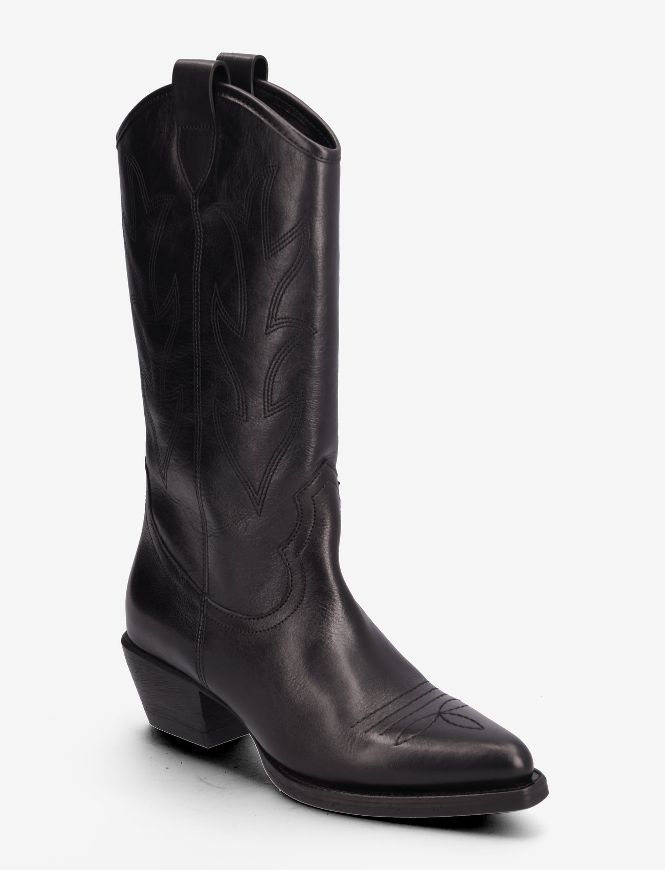Billi Bi - Boots - cowboyboots - black calf - 0