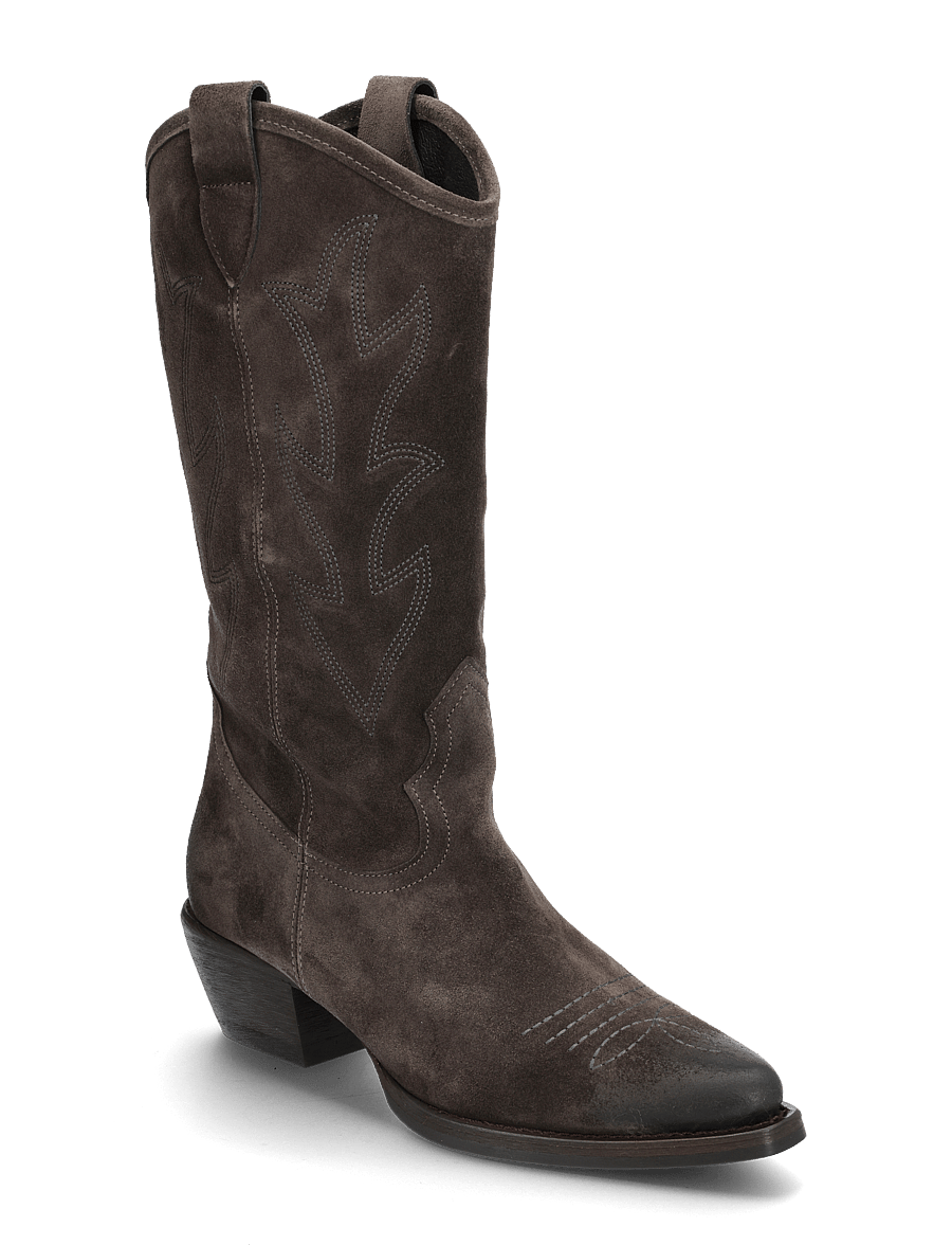 Billi Bi - Boots - cowboy-boots - iman babysilk suede - 0
