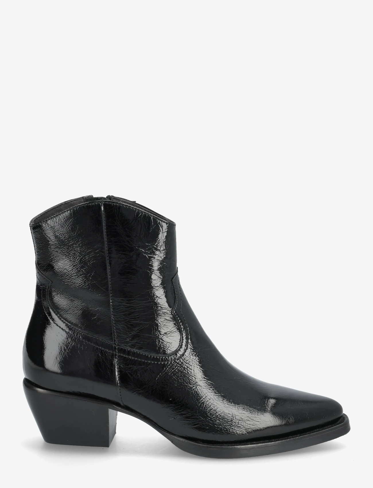 Billi Bi - Booties - cowboystøvler - black naplack - 1