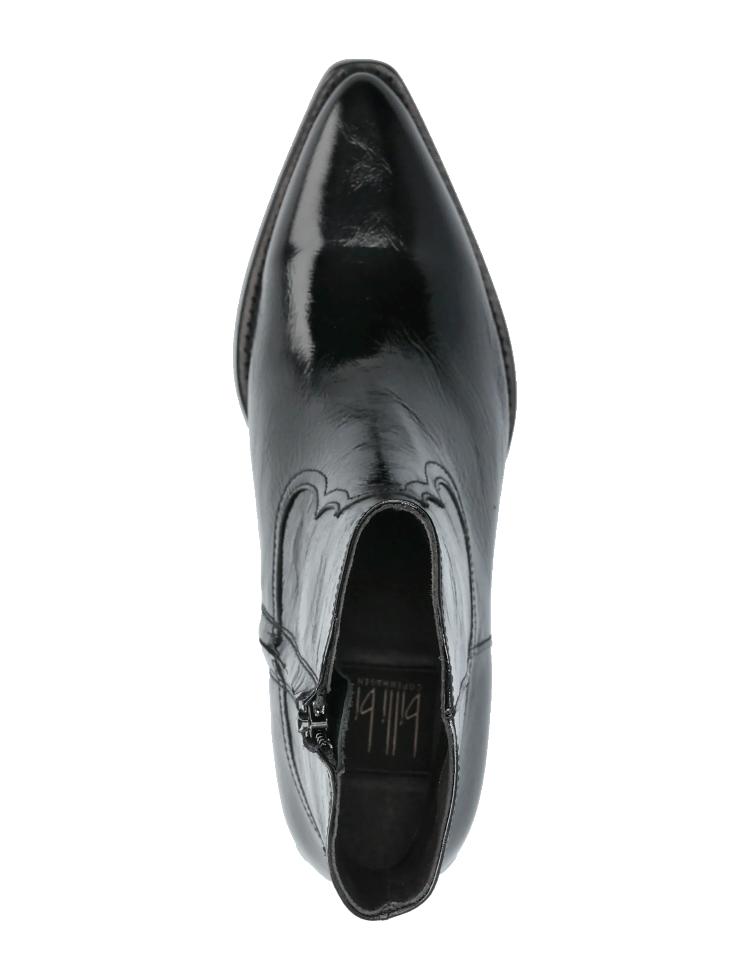 Billi Bi - Booties - cowboystøvler - black naplack - 3