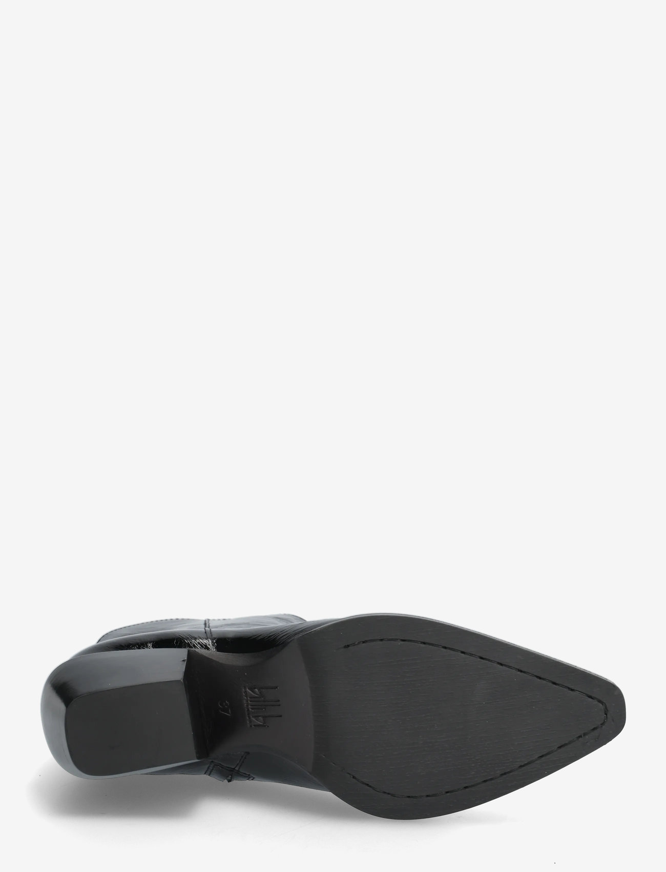 Billi Bi - Booties - cowboystøvler - black naplack - 4
