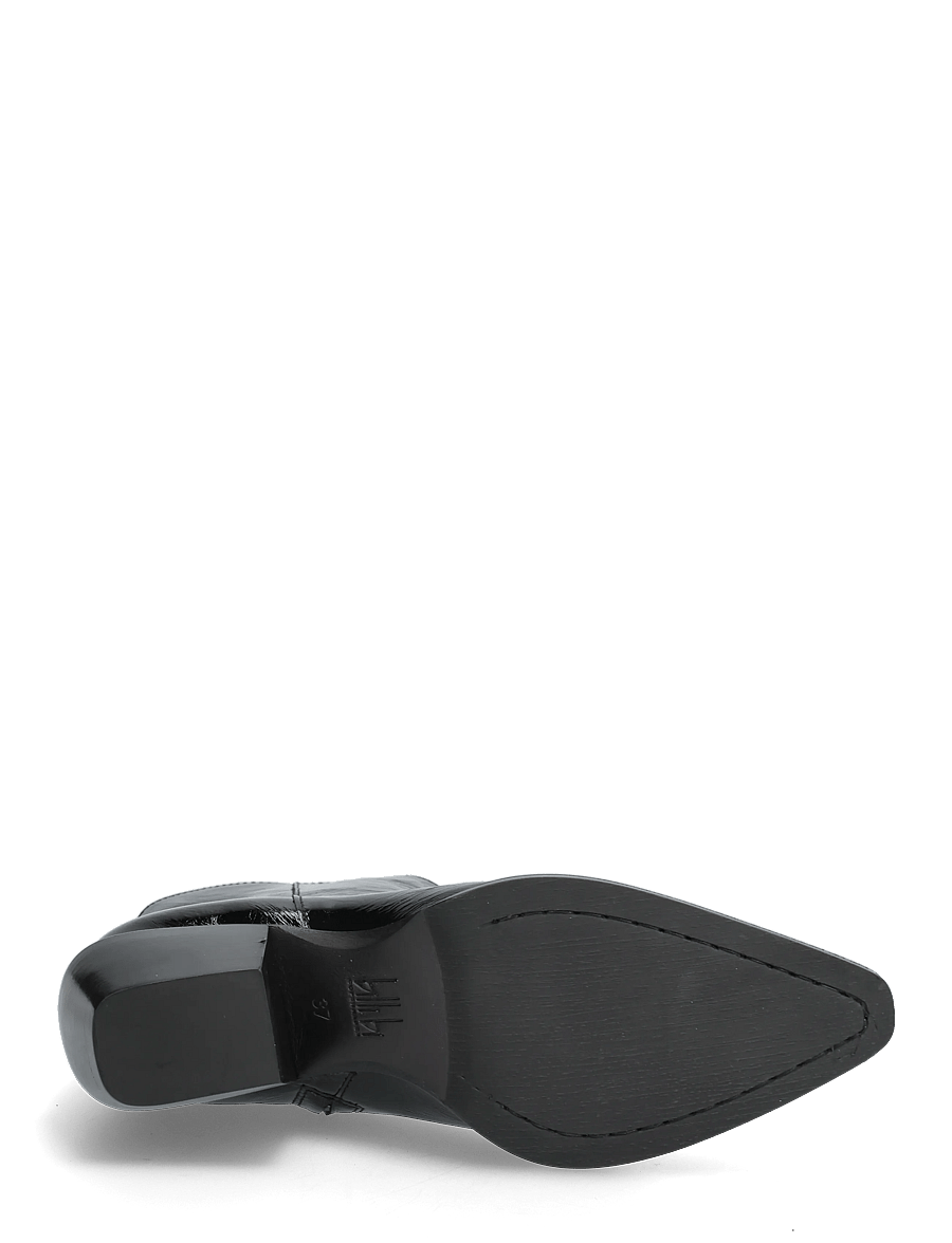 Billi Bi - Booties - cowboystøvler - black naplack - 4