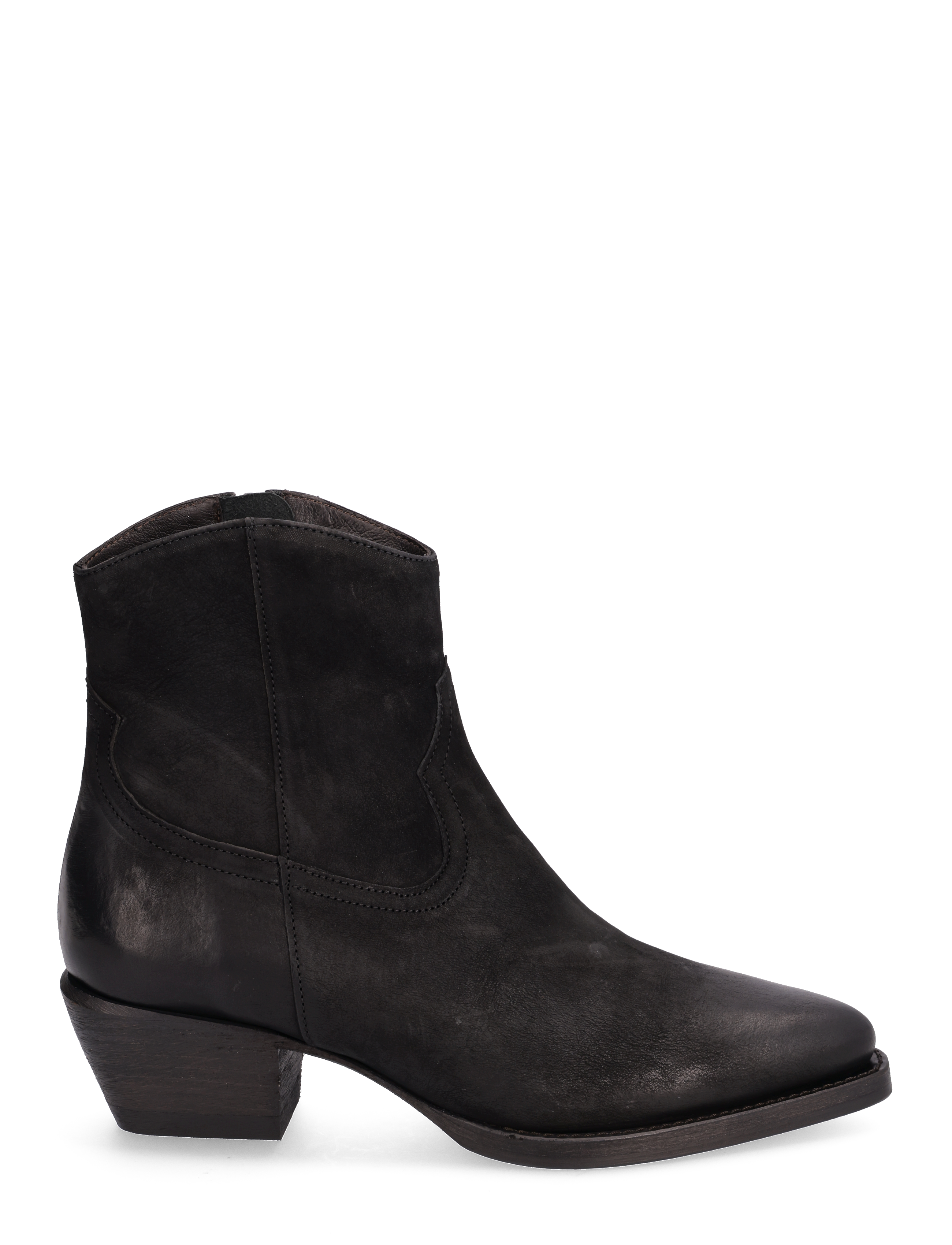 Billi Bi - Booties - cowboy-saappaat - black nubuk - 1