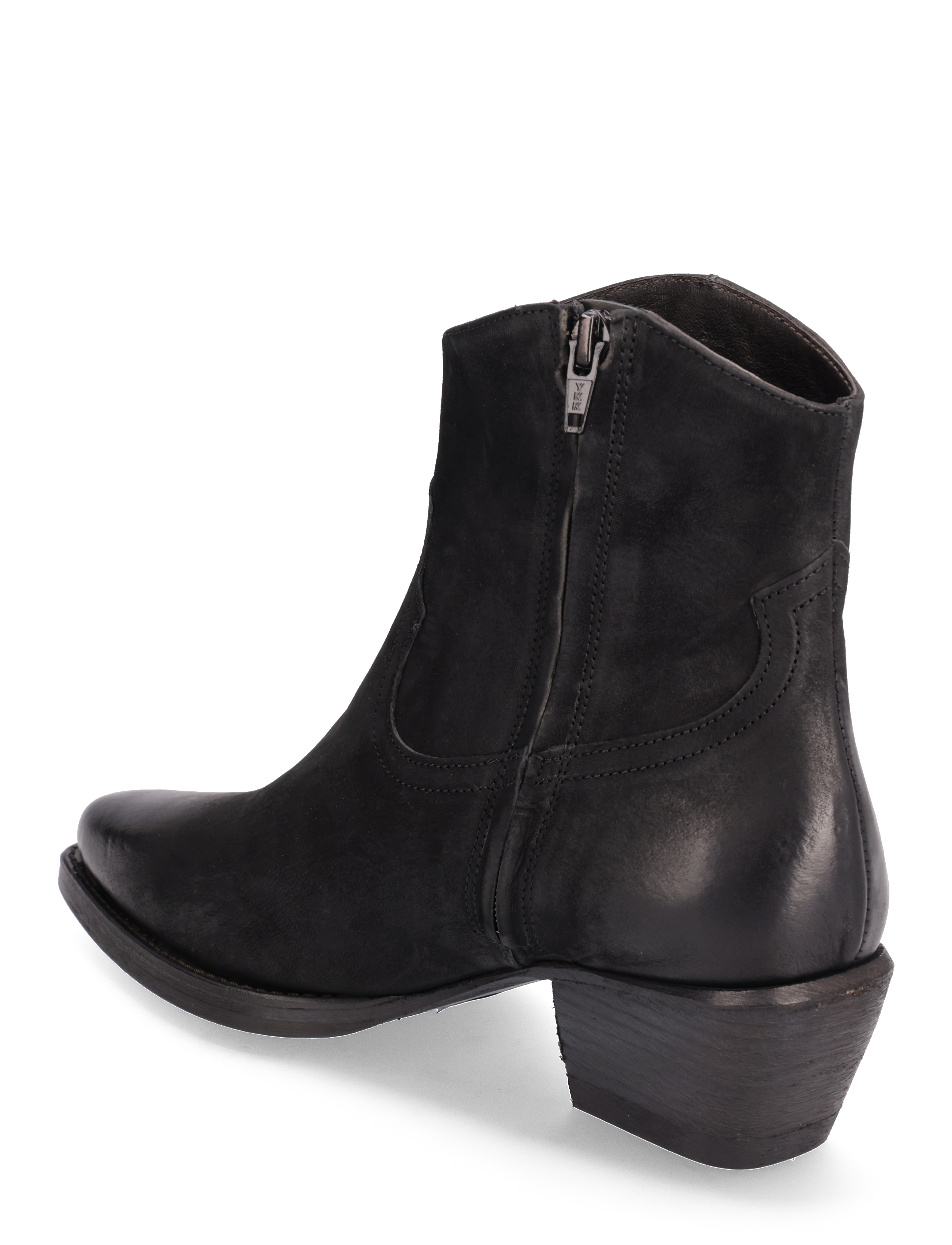 Billi Bi - Booties - cowboy-saappaat - black nubuk - 2