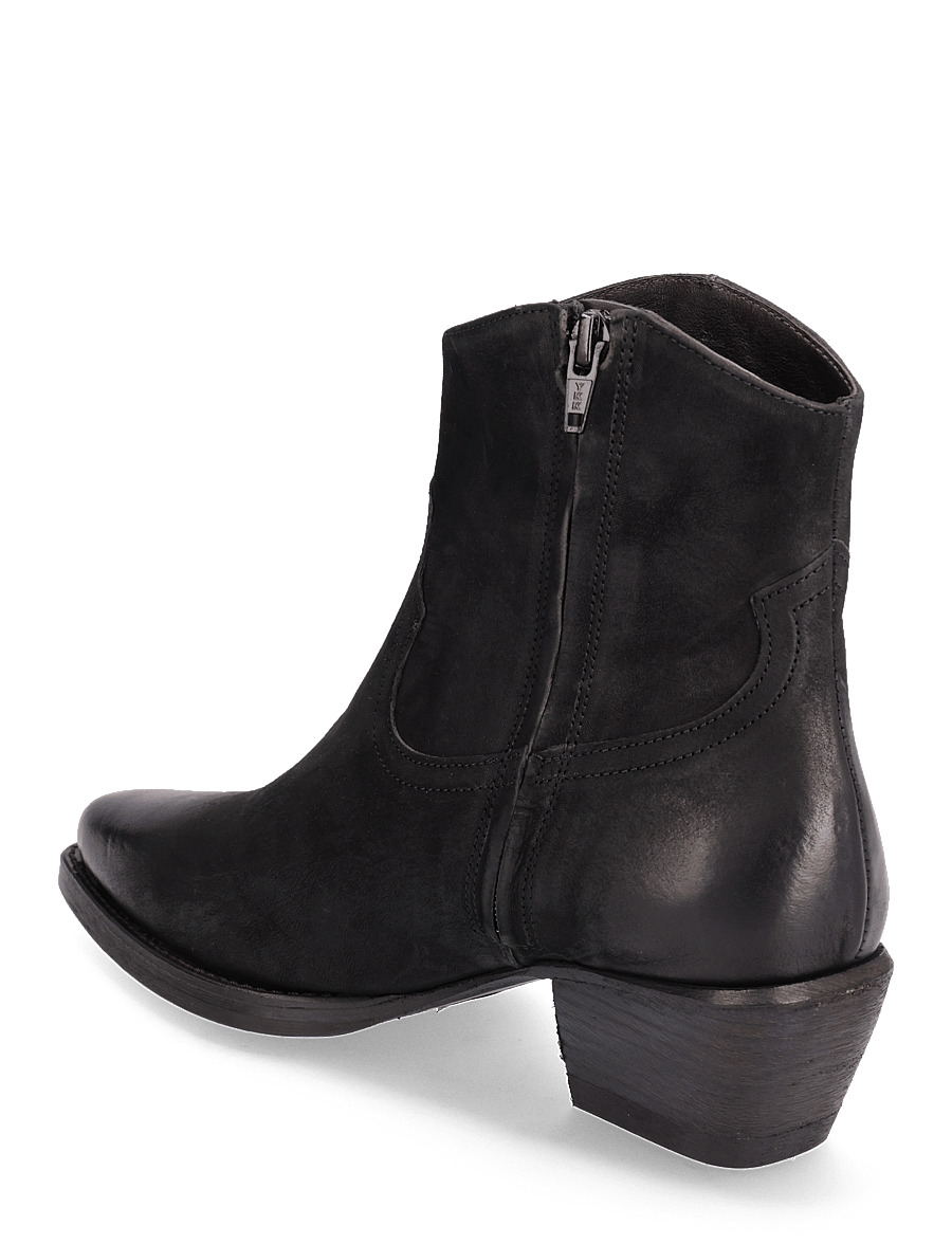 Billi Bi - Booties - kauboisaapad - black nubuk - 2