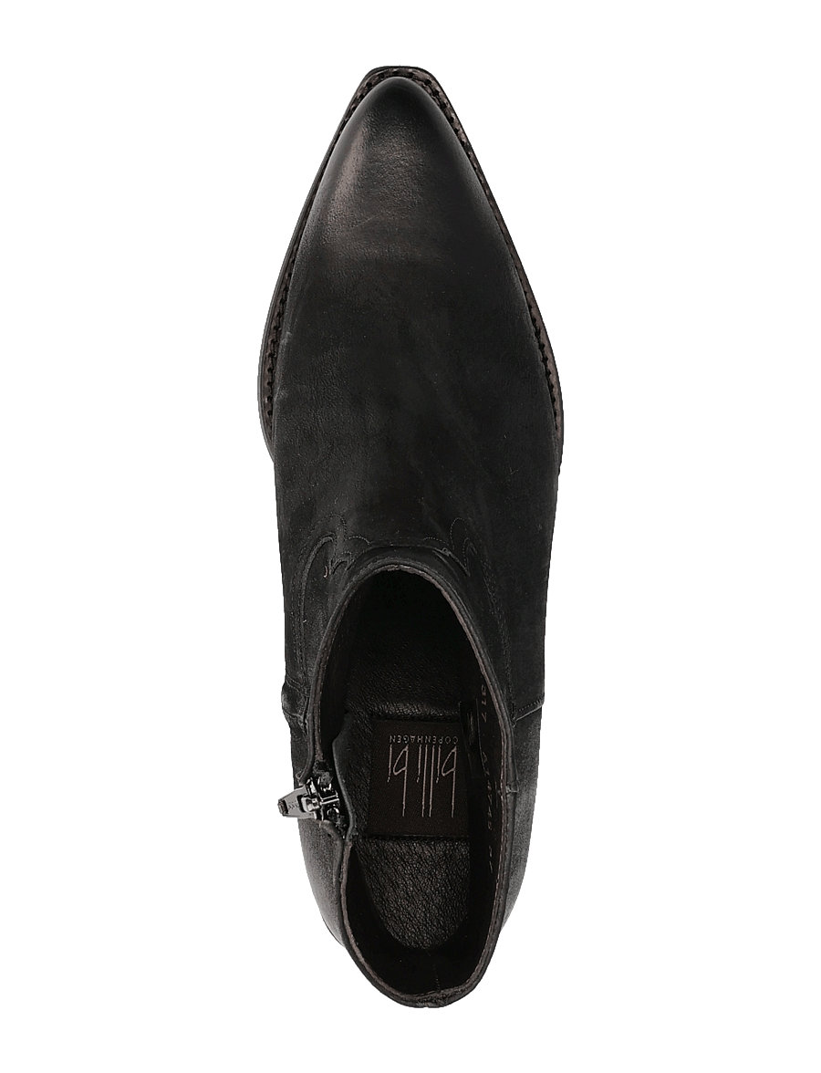 Billi Bi - Booties - kauboisaapad - black nubuk - 3