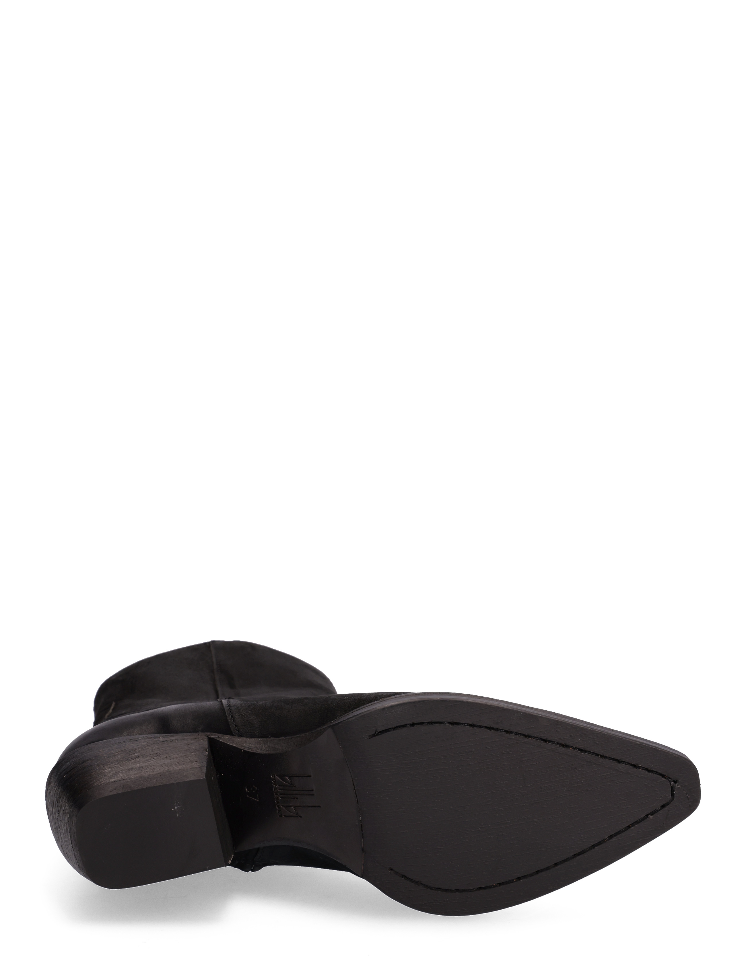 Billi Bi - Booties - cowboy-saappaat - black nubuk - 4