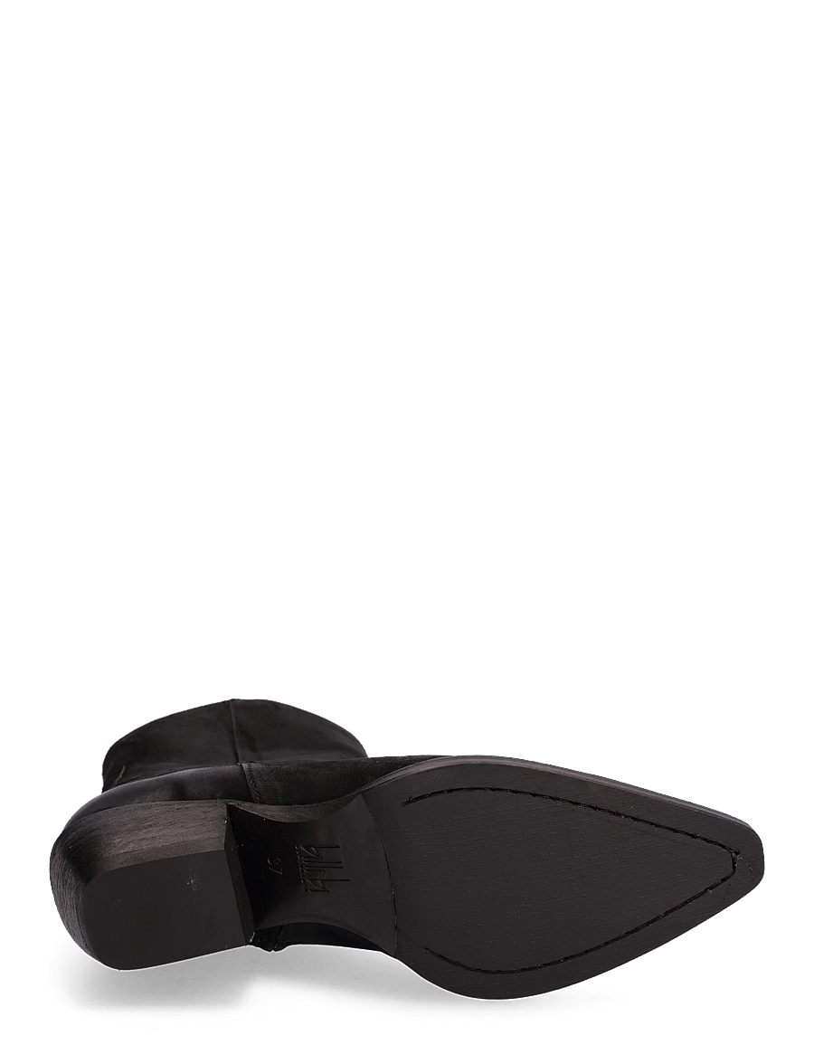 Billi Bi - Booties - kauboisaapad - black nubuk - 4