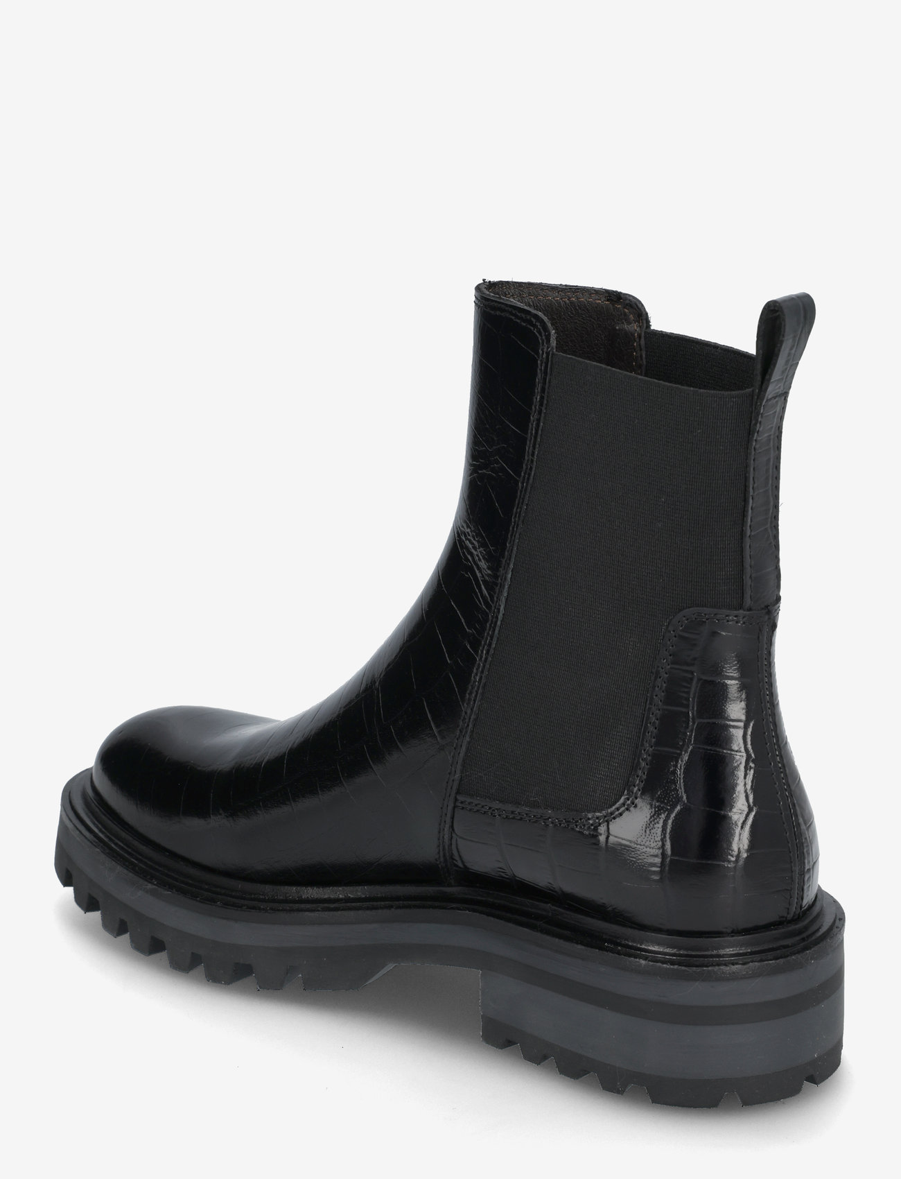 Billi Bi - Boots - fashion trends - black croco - 2