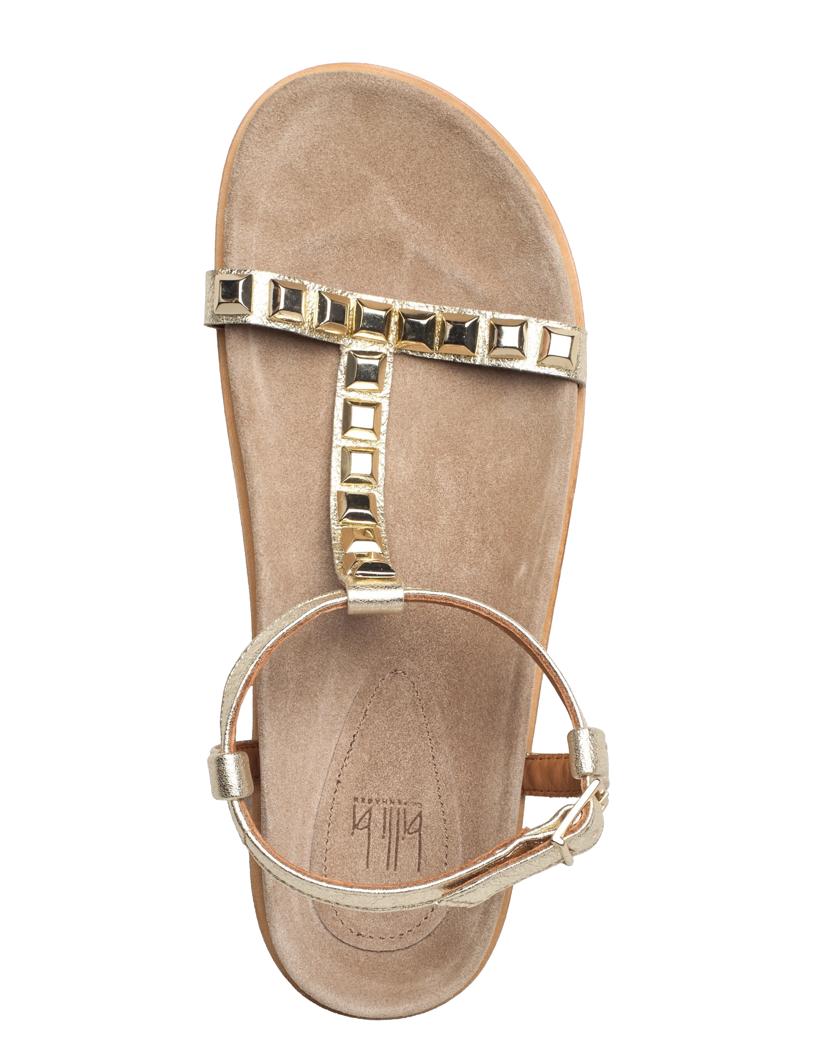 Billi Bi - Sandals A1558 - lt. gold crackele metal 002 - 3