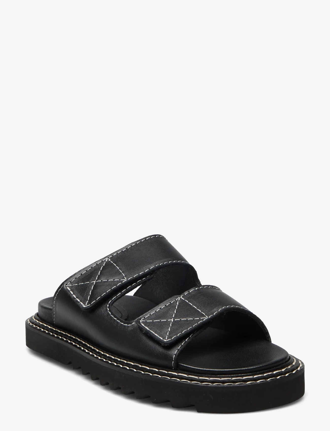 Billi Bi - A1560 - flat sandals - black nappa - 0