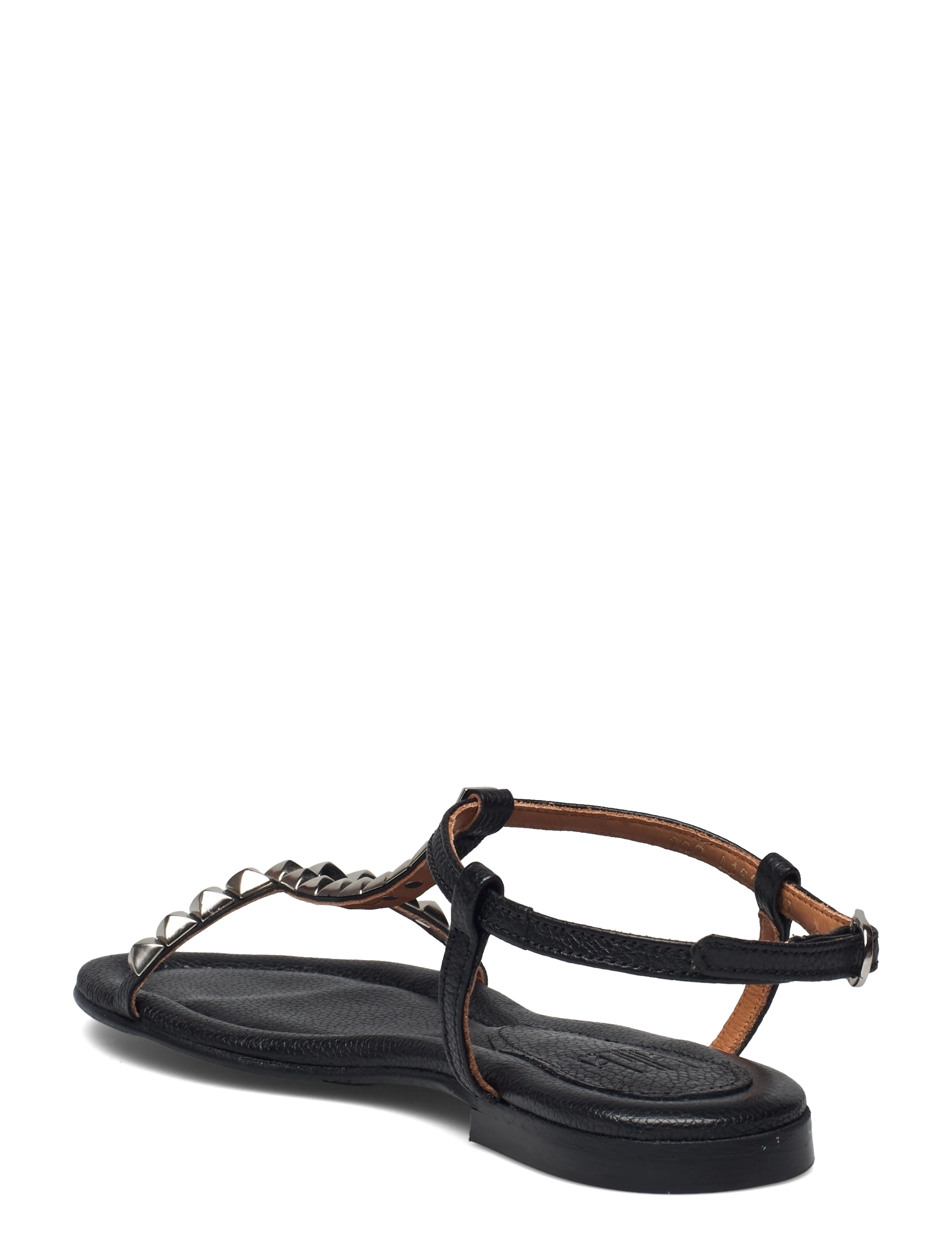 Billi Bi - Sandals A1624 - black buffalo/silver 803 - 2
