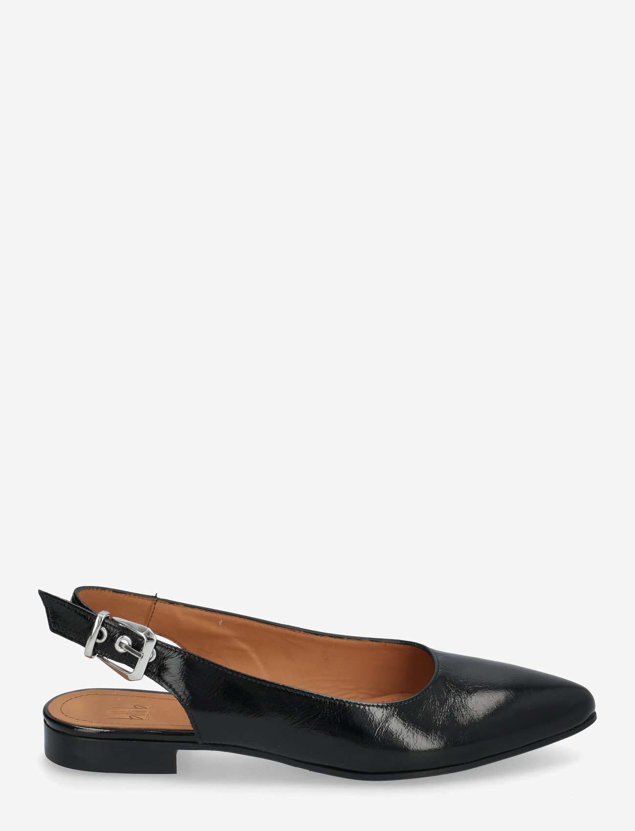Billi Bi - Sling back - platta slingbacks - black naplack - 1