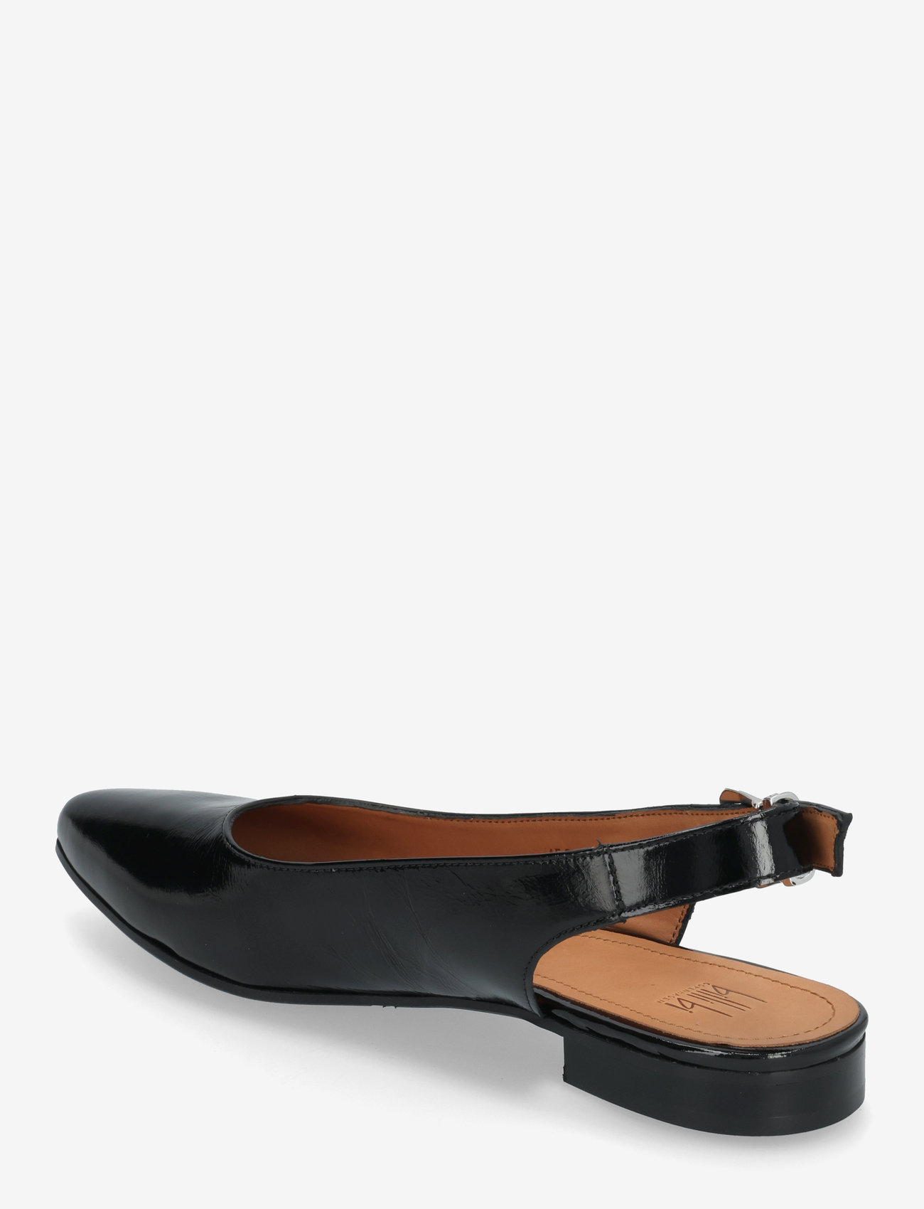 Billi Bi - Sling back - platta slingbacks - black naplack - 2