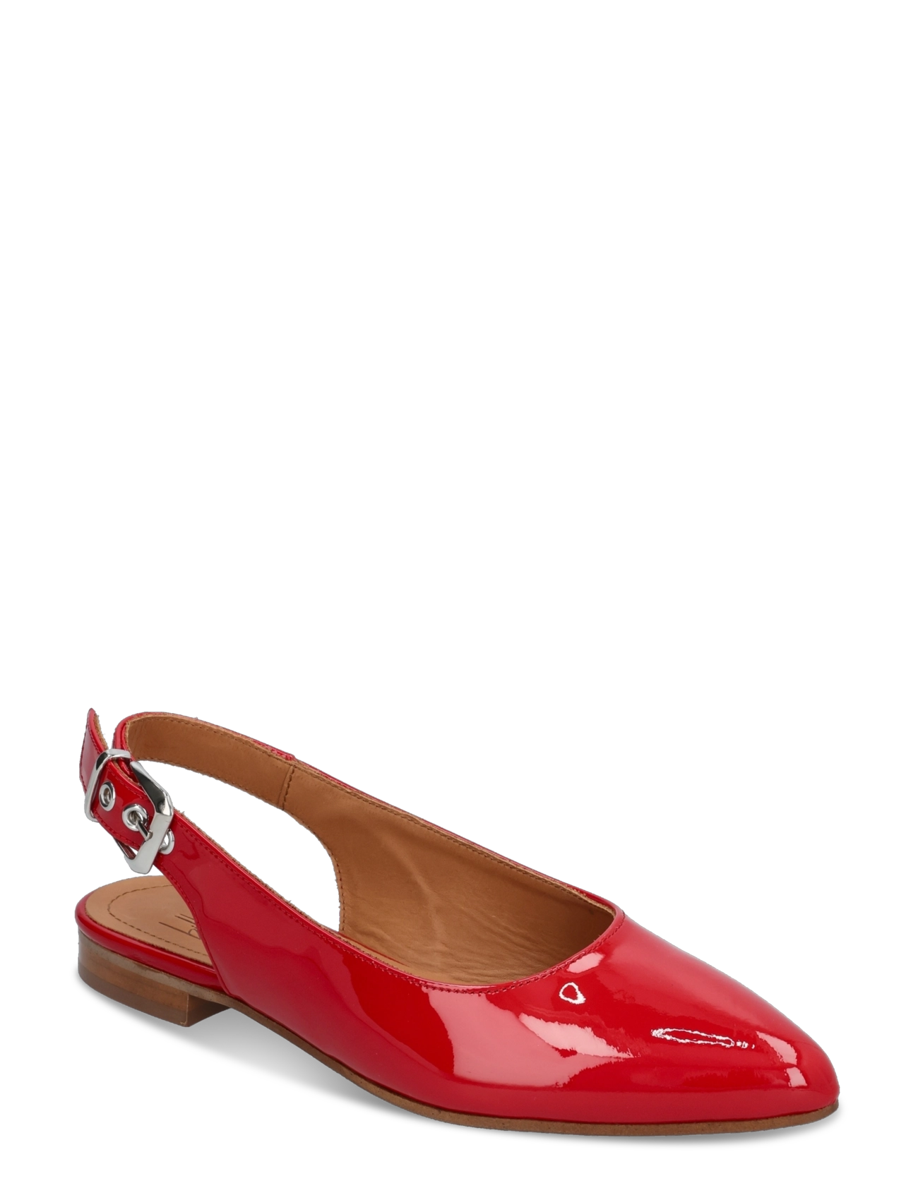 Billi Bi Sling Back, 36, Slingbacks, Rot - Flat Frauen
