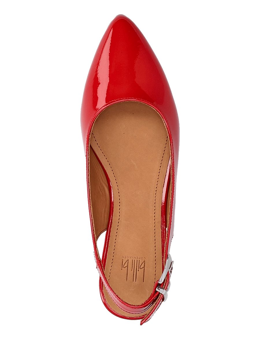 Billi Bi - Sling back - særlige begivenheder - red patent - 3