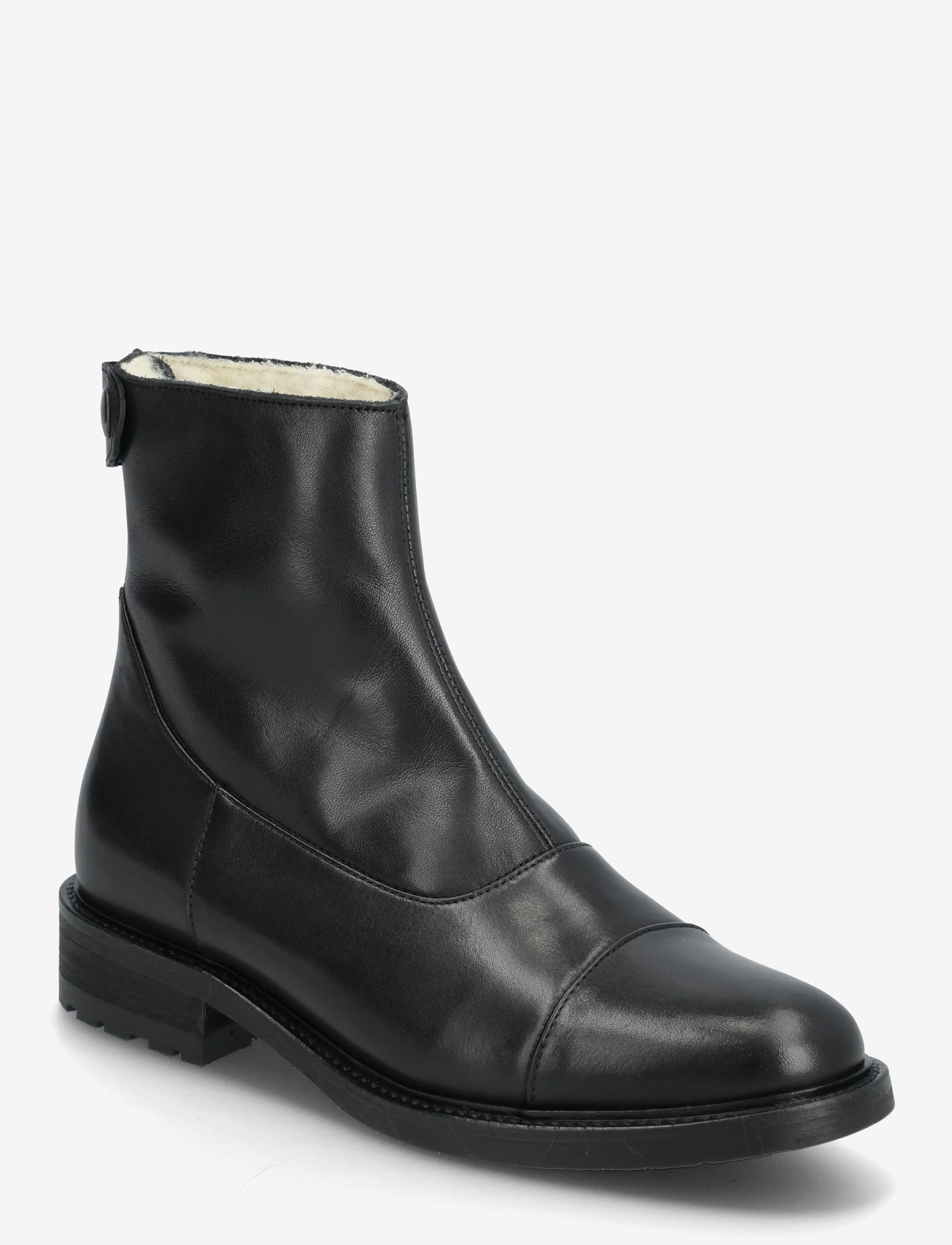 Billi Bi - Warm lining - flache stiefeletten - black calf - 0