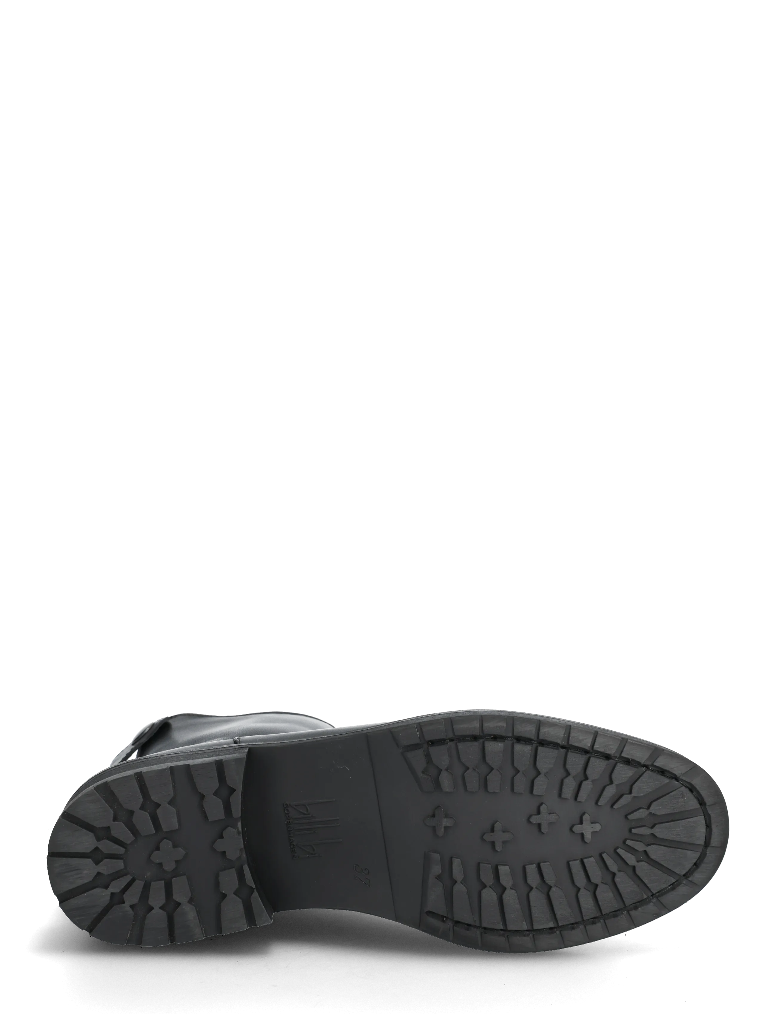 Billi Bi - Warm lining - platta ankelboots - black calf - 4