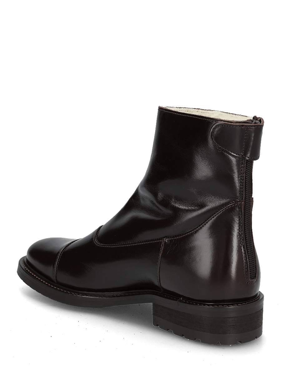Billi Bi - Warm lining - madalad poolsaapad - espresso calf - 1