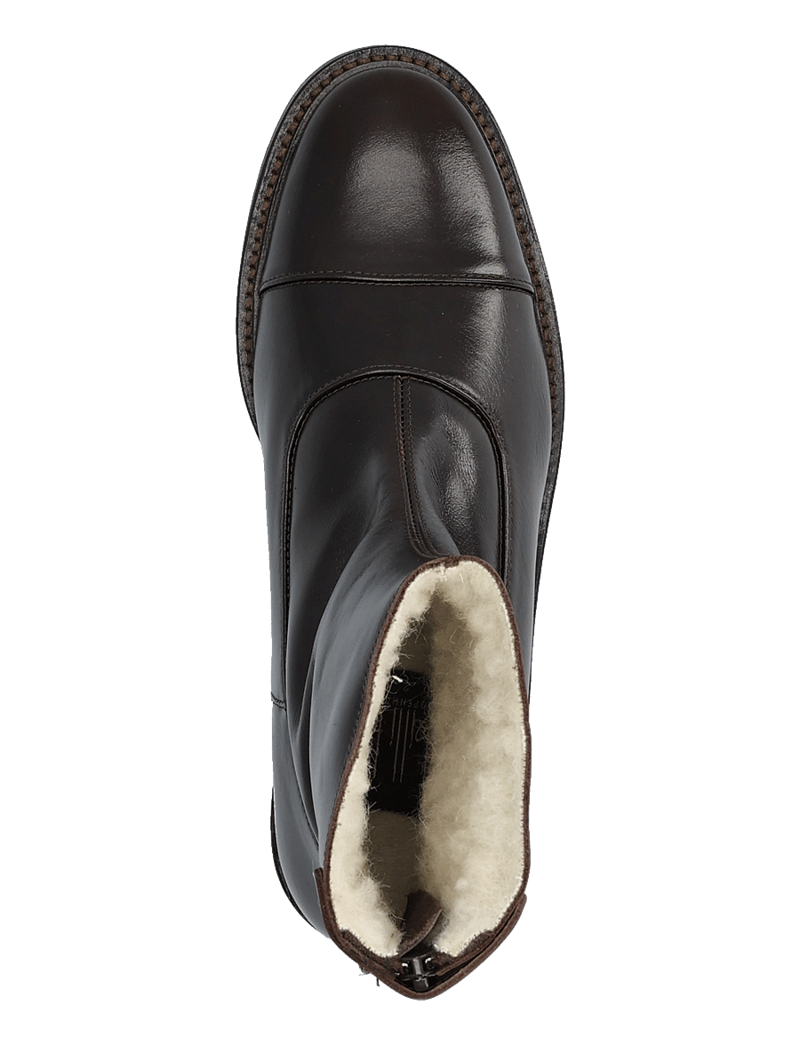 Billi Bi - Warm lining - flache stiefeletten - espresso calf - 3