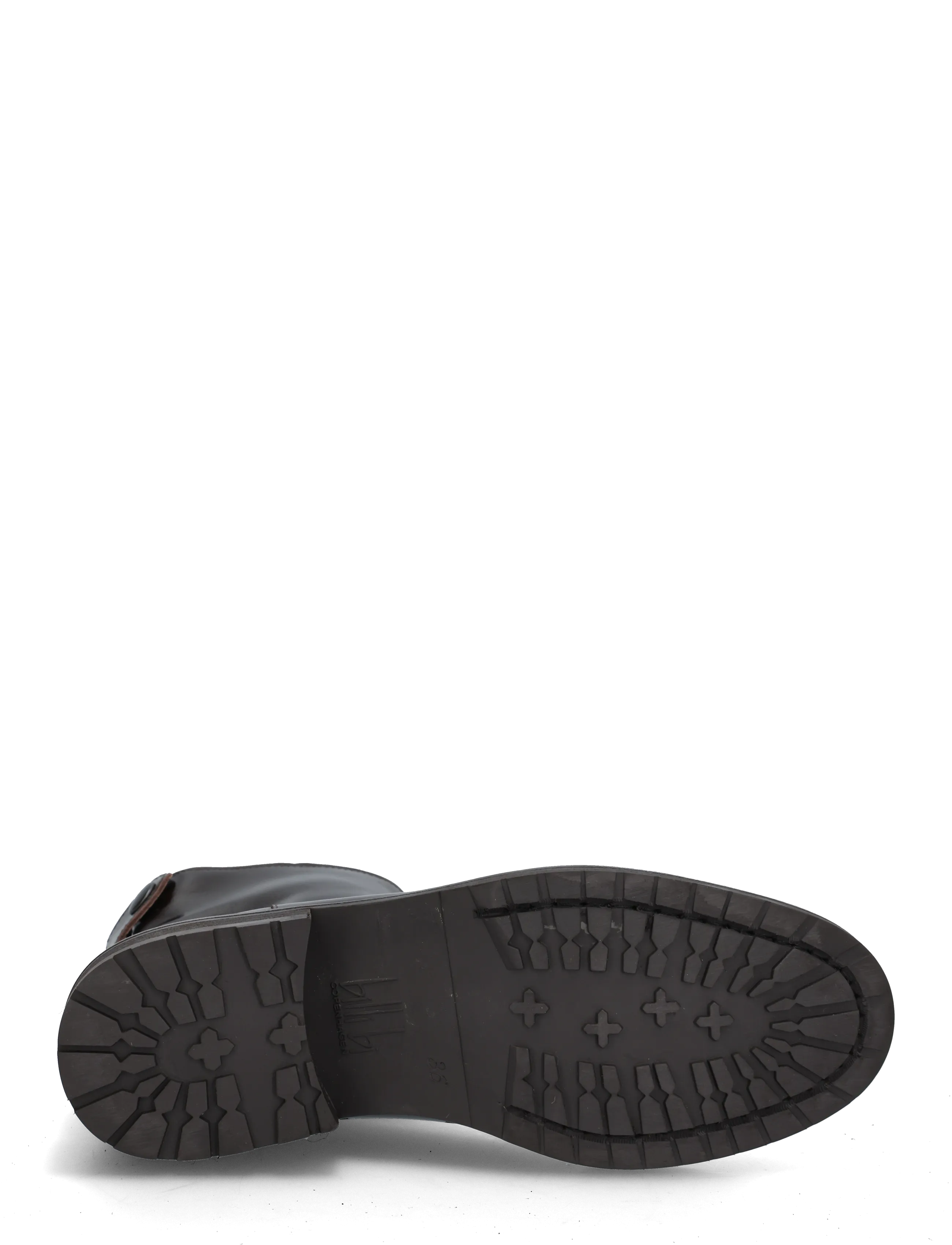 Billi Bi - Warm lining - flat ankle boots - espresso calf - 4