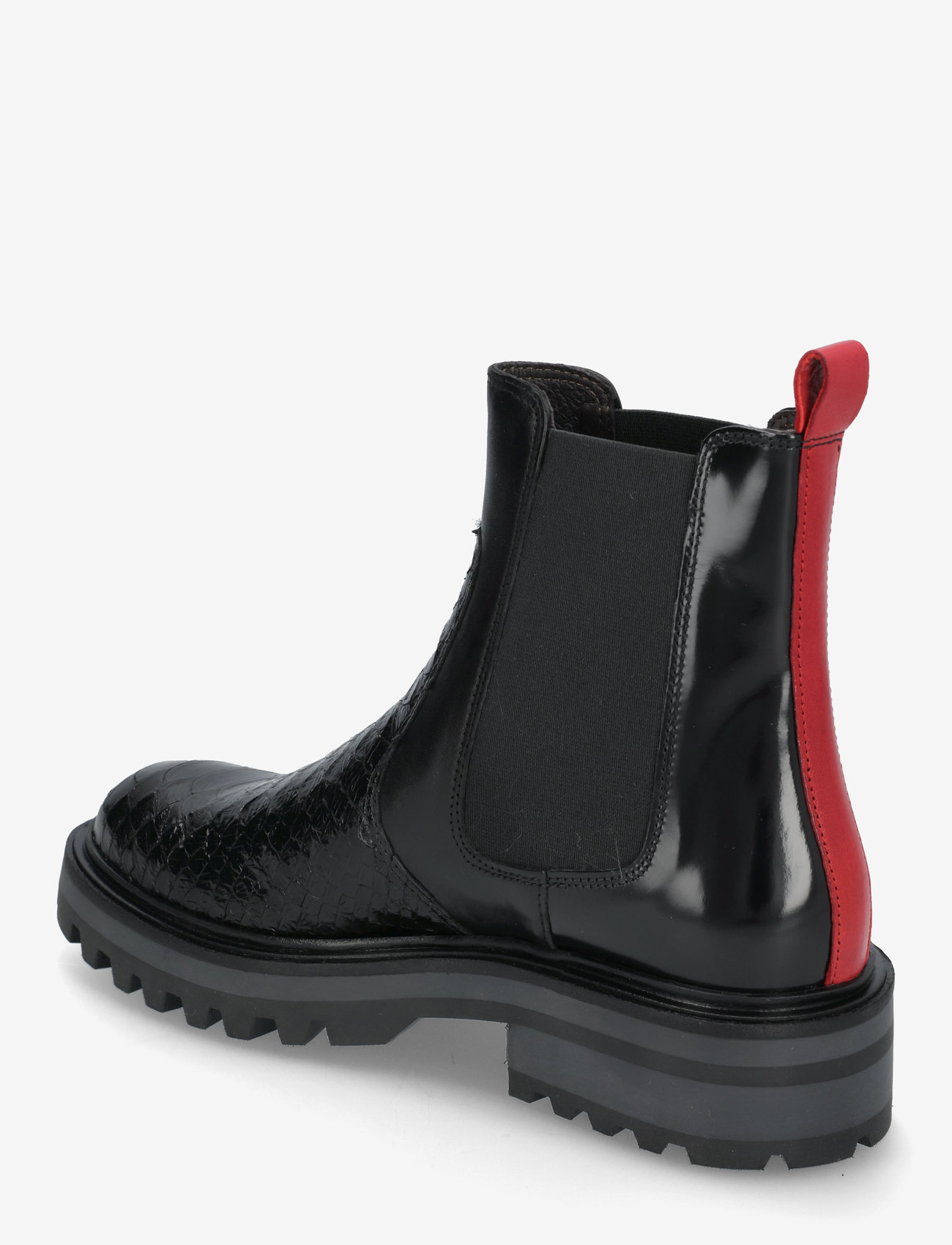 Billi Bi - Boots - black pyton/ red - 2