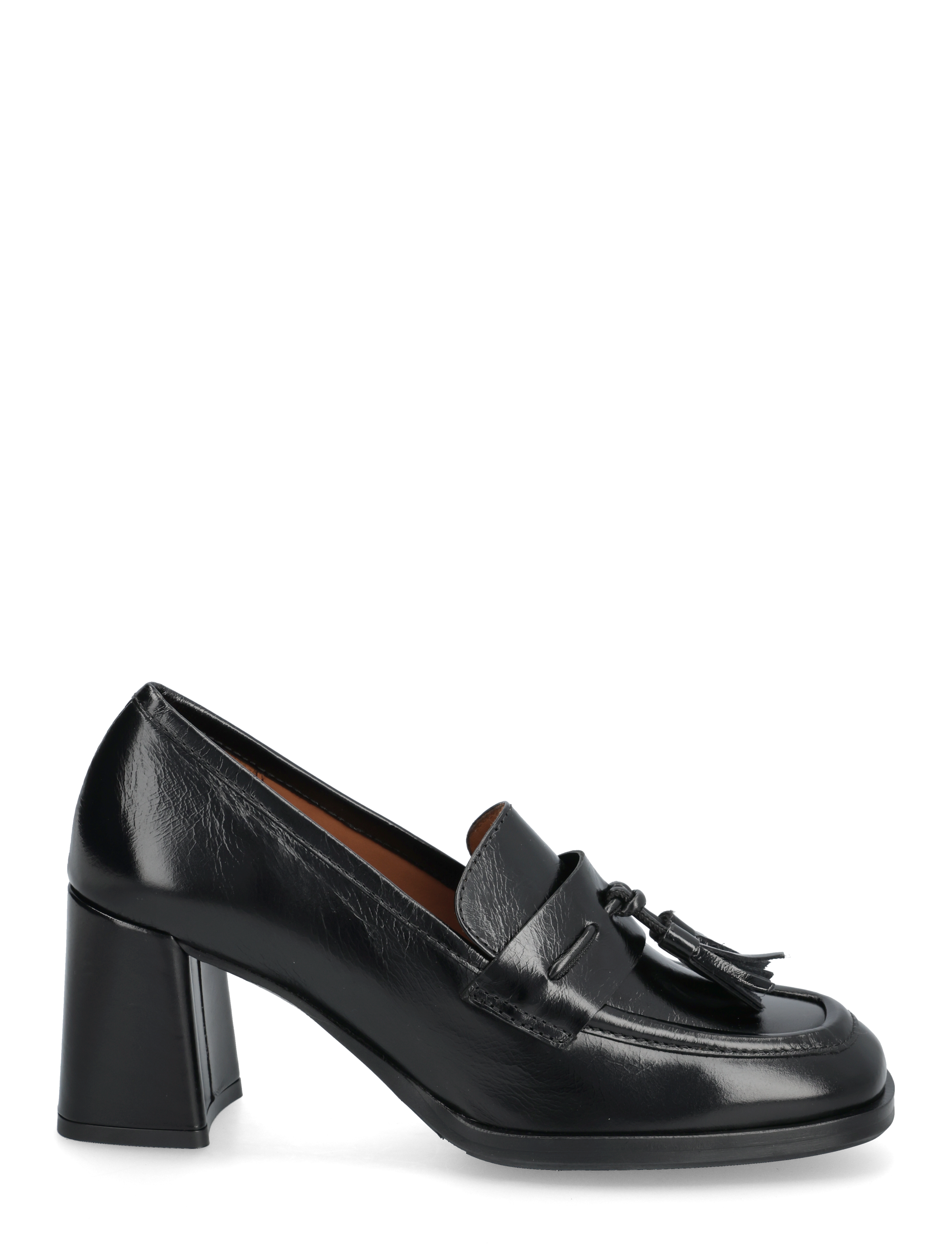 Billi Bi - Pumps - kontsaga loafer-stiilis kingad - black athene calf - 1