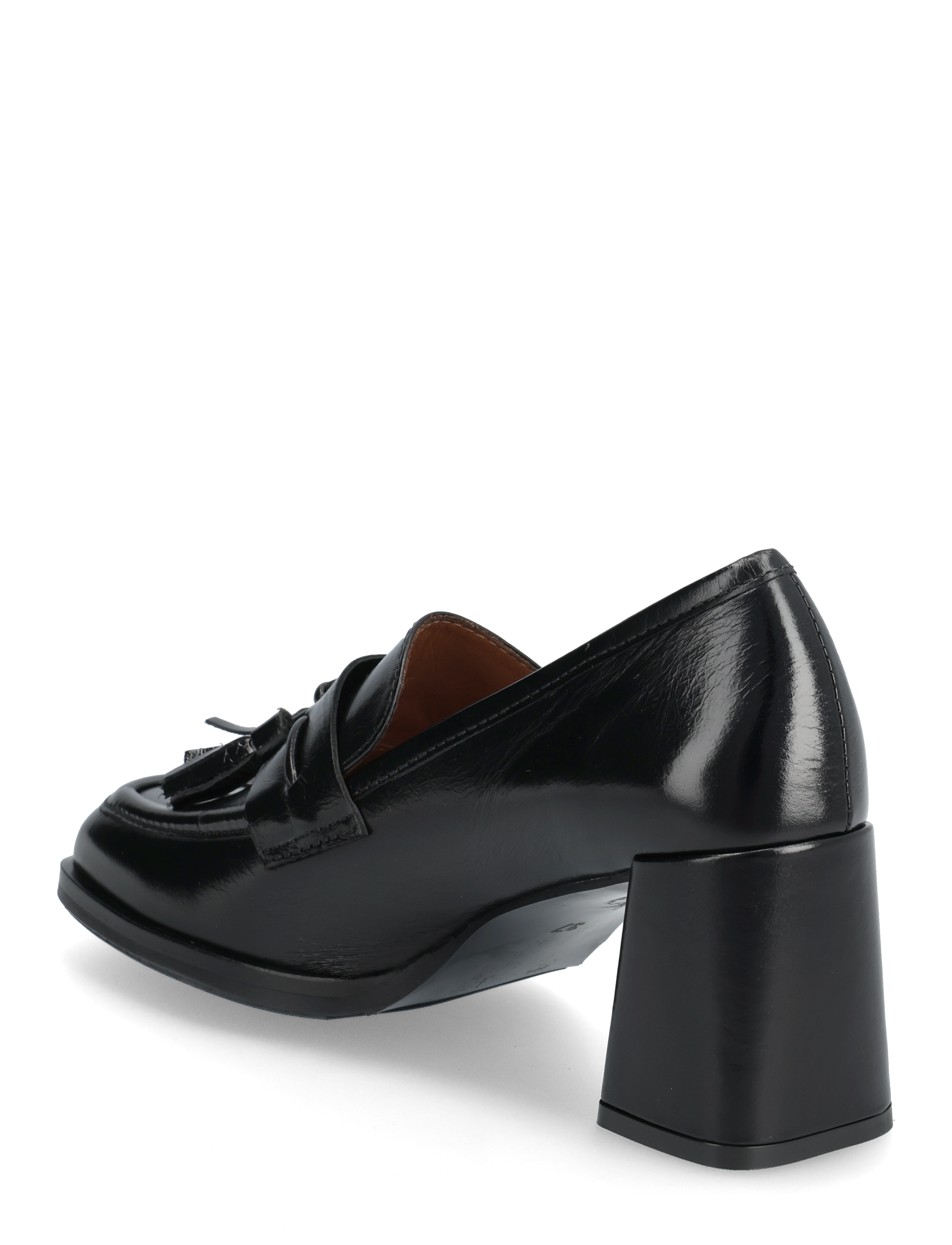 Billi Bi - Pumps - kontsaga loafer-stiilis kingad - black athene calf - 2