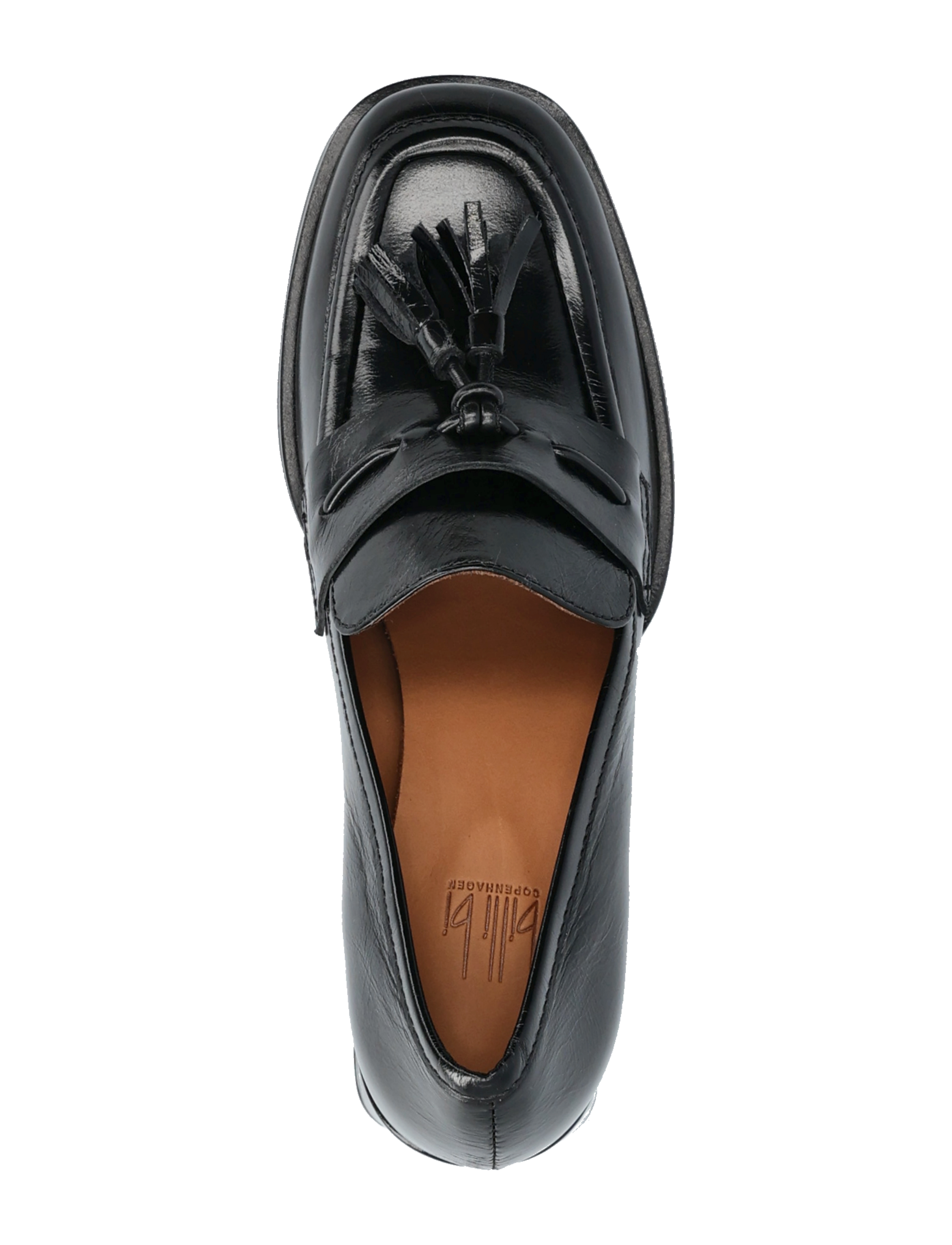 Billi Bi - Pumps - kontsaga loafer-stiilis kingad - black athene calf - 3