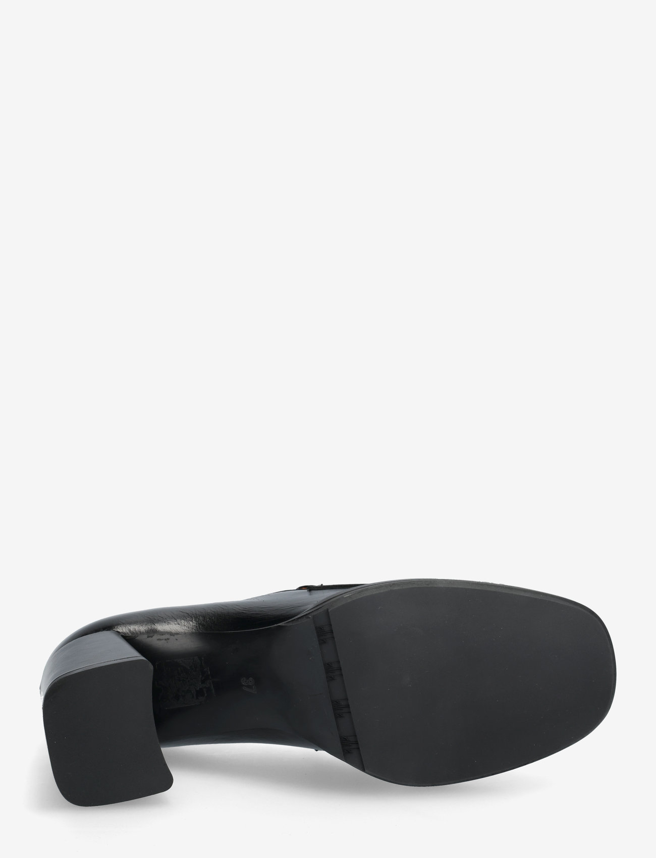 Billi Bi - Pumps - loafers med klack - black athene calf - 4