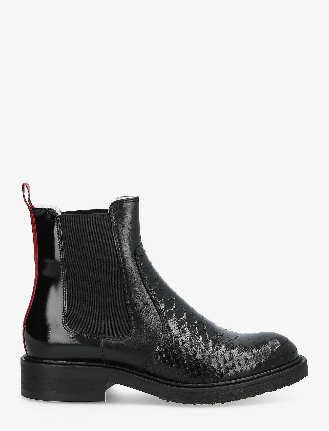 Billi Bi - Warm lining - chelsea boots - bl.polo/red/white lining 319 - 1