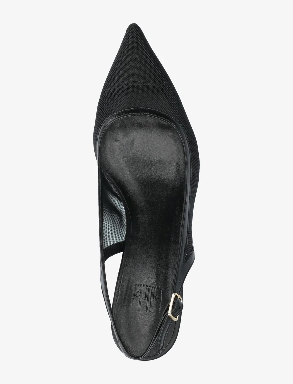 Billi Bi - Pumps - konfirmation - black mesh/patent - 3